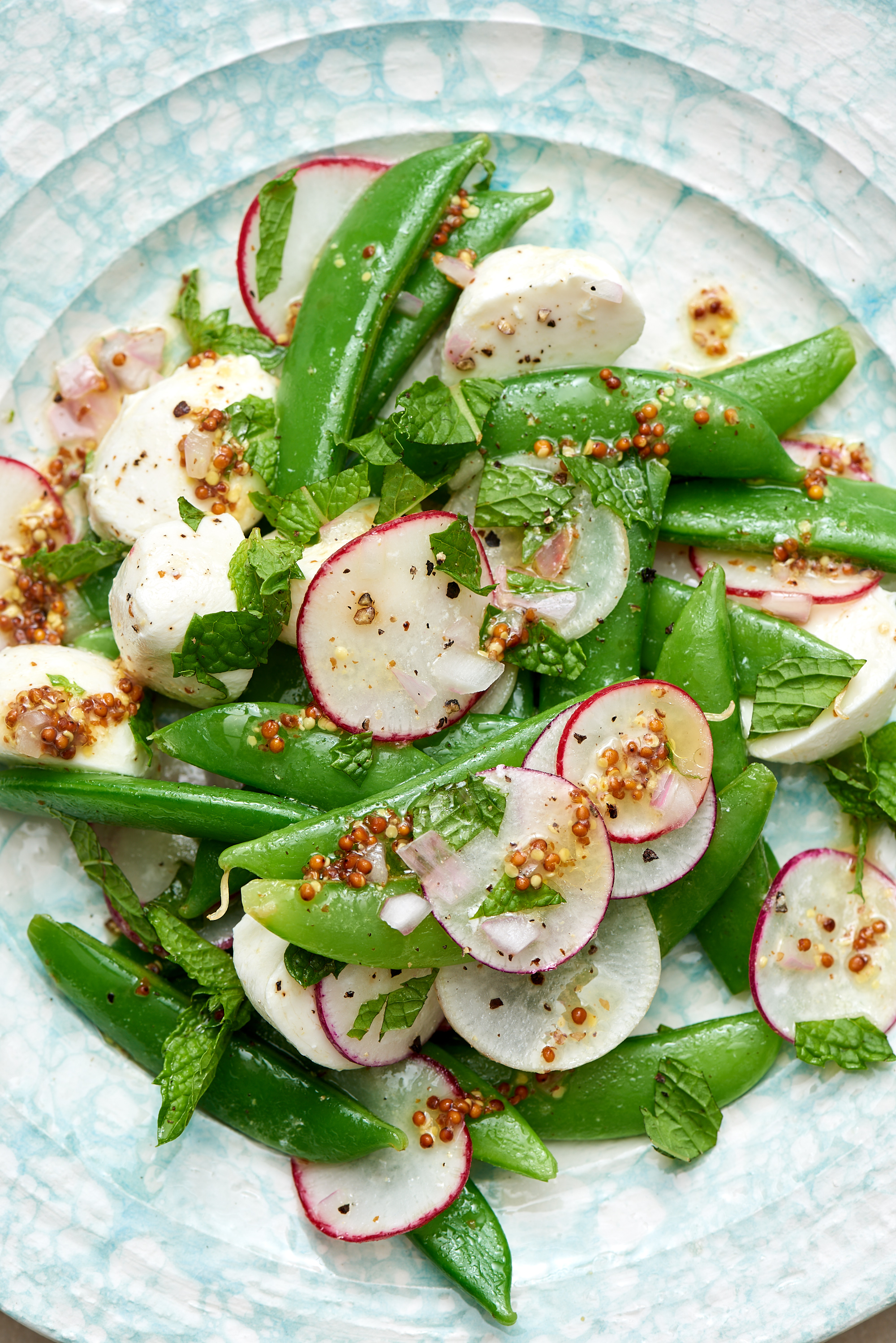 Minty Snap Pea Salad