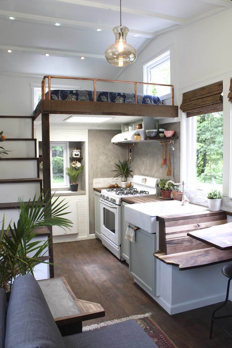 7 Kitchen Storage Ideas To Steal From Tiny Houses Kitchn