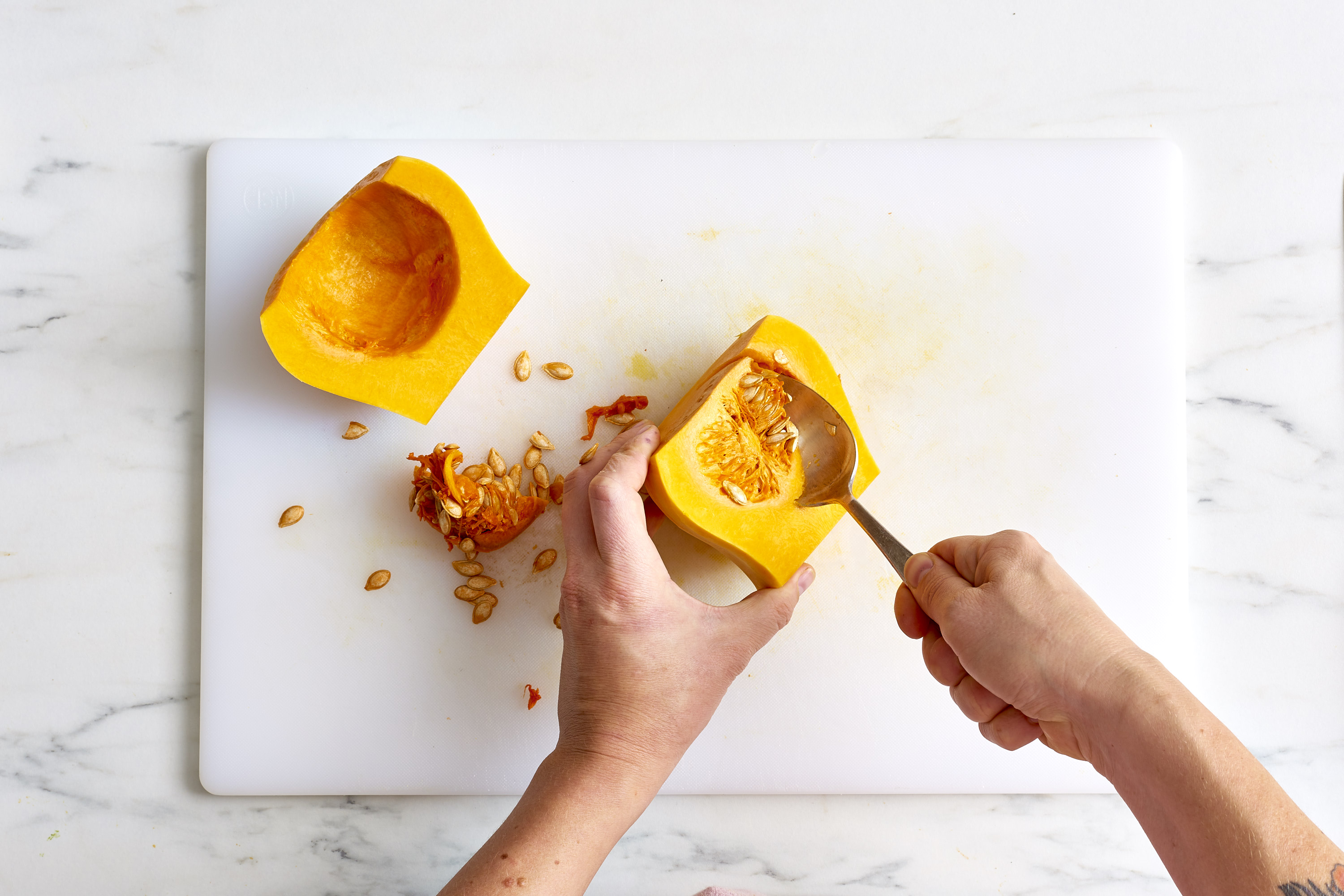 How to Peel and Cut a Butternut Squash - Fox and Briar