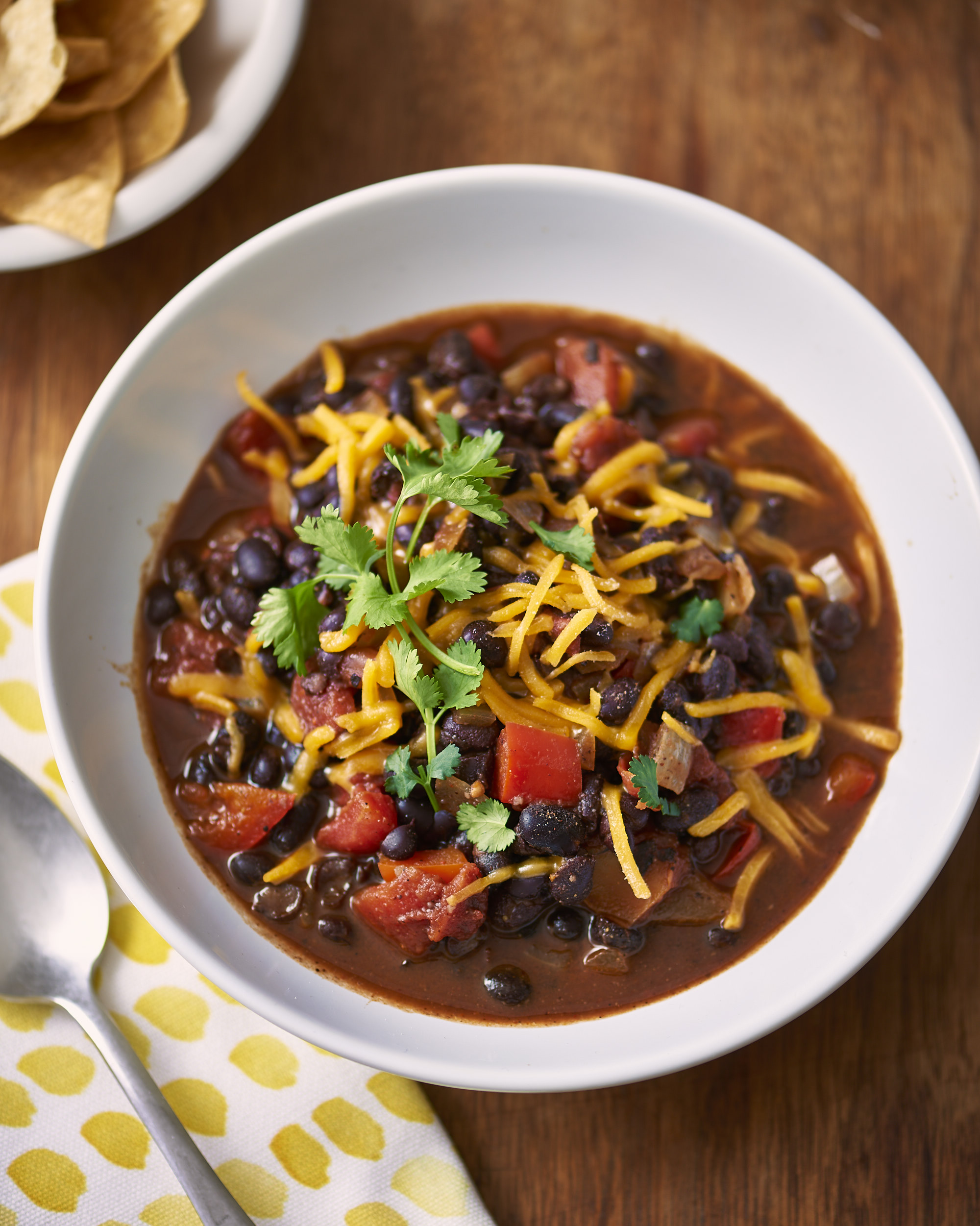 Crock Pot Beefy Black Bean Chili