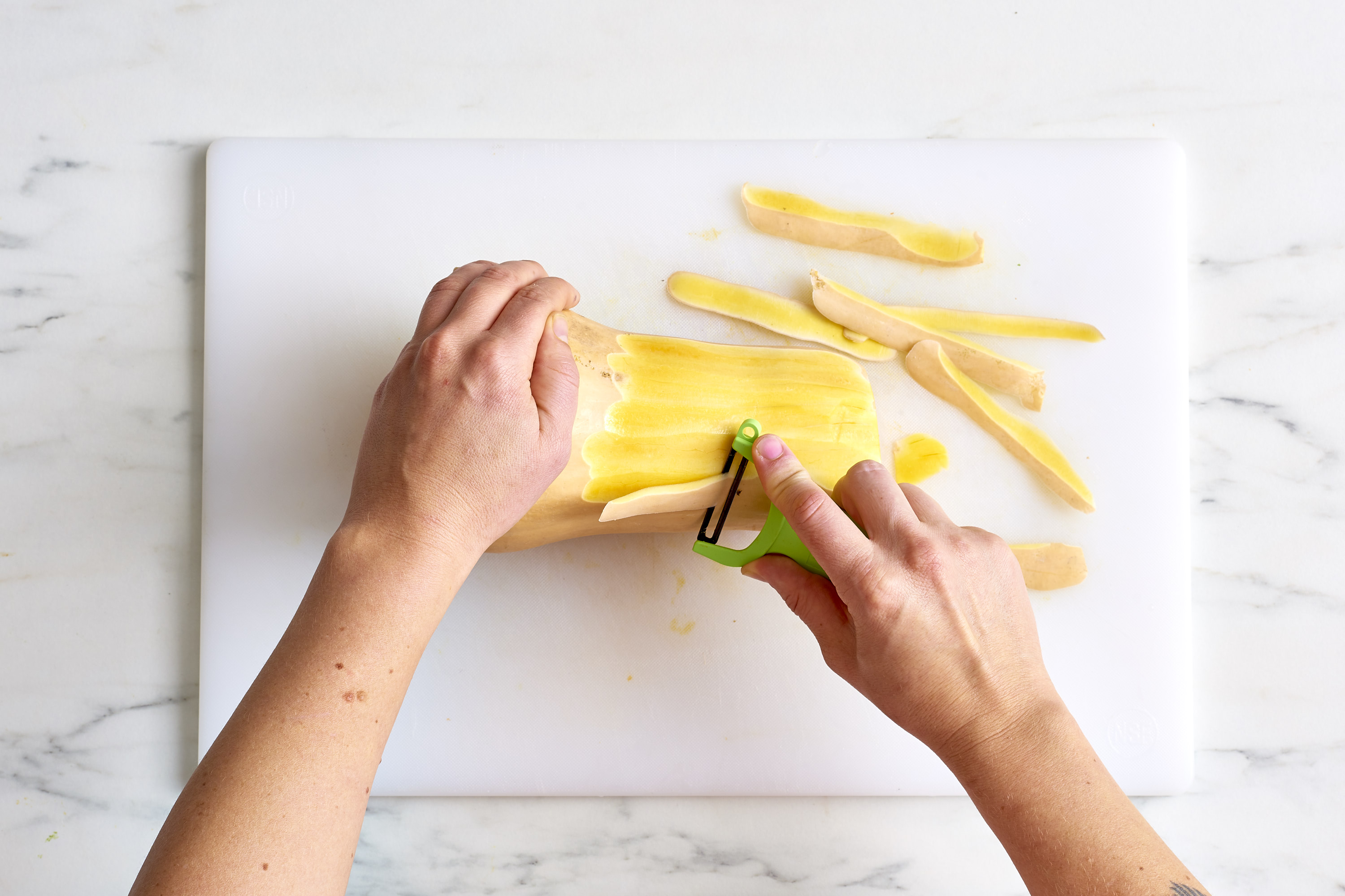 How to Peel and Cut Butternut Squash