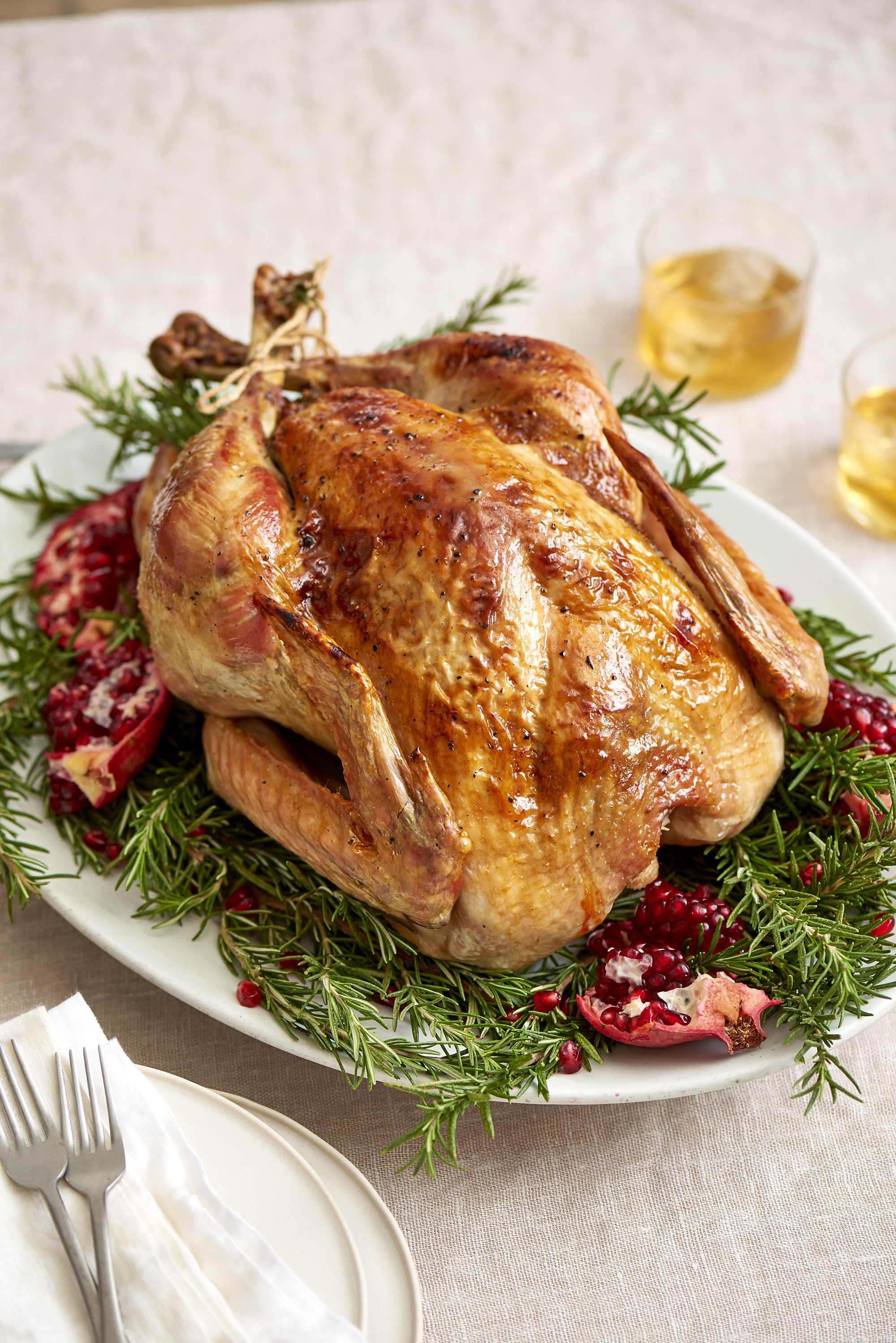 Smoked Brown Sugar Turkey with a Sweet Bourbon Glaze