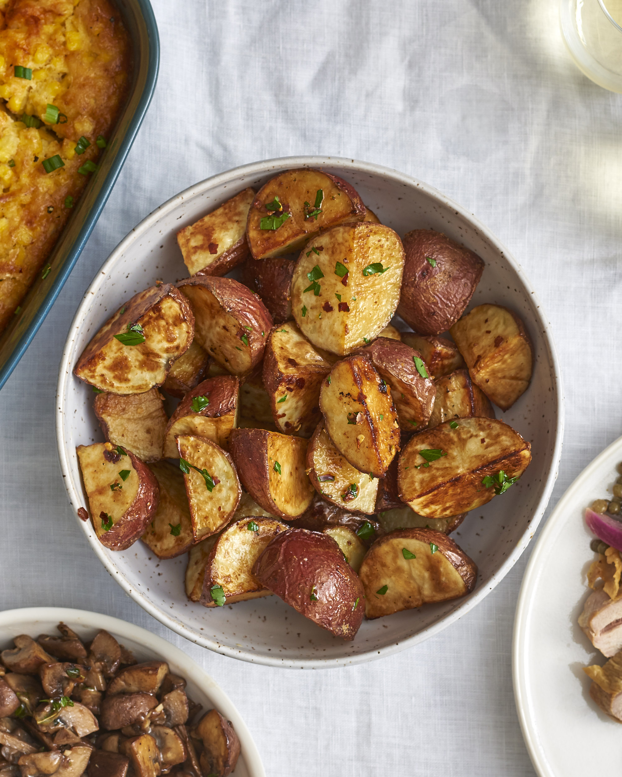 Oven Roasted Baby Red Potatoes w/Garlic