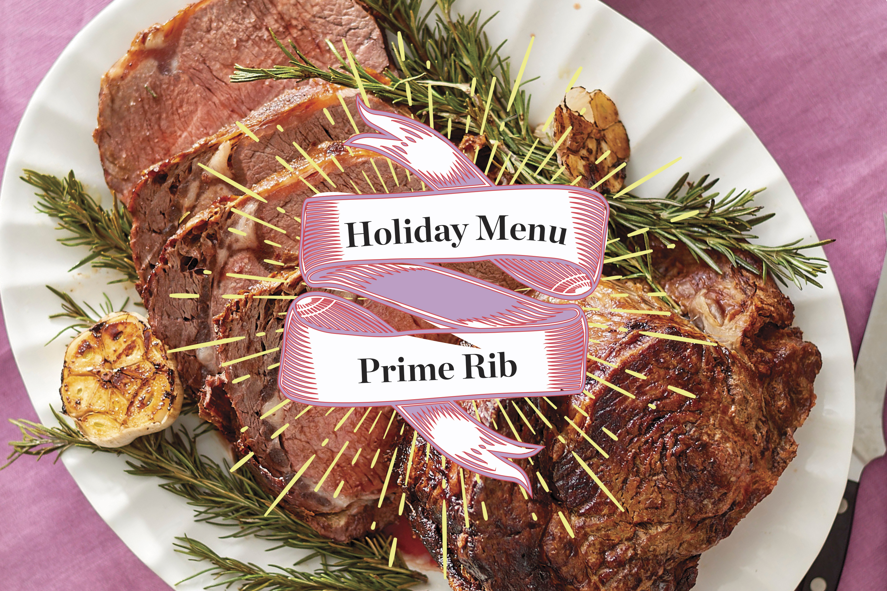 Easy Christmas Dinner Menu With Beef Rib Roast