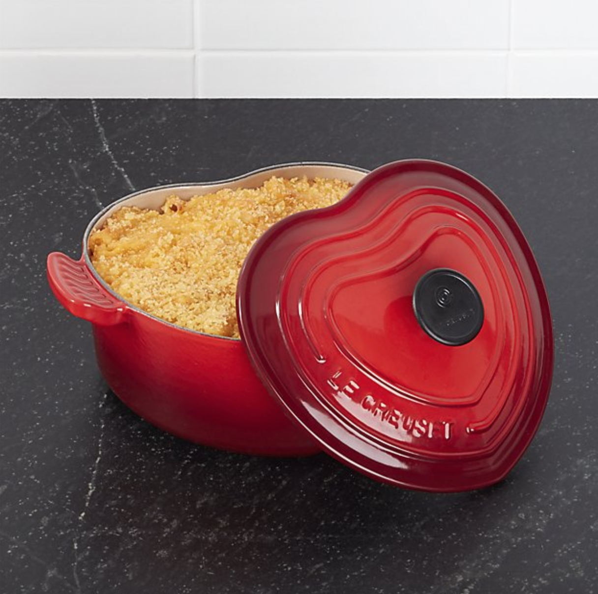 Le Creuset + Le Creuset Heart Shaped Casserole Dish