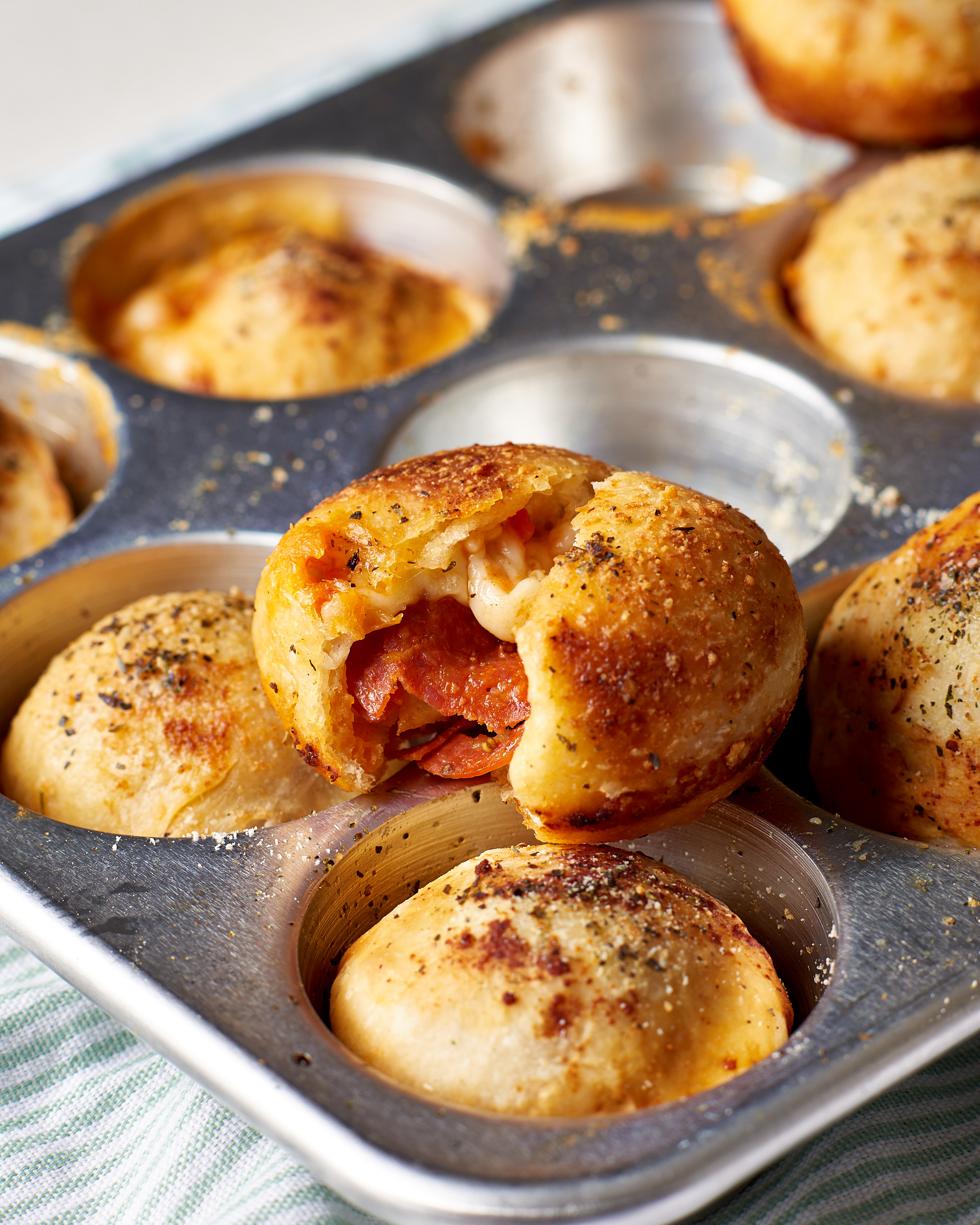 Muffin Tin Pizza Recipe