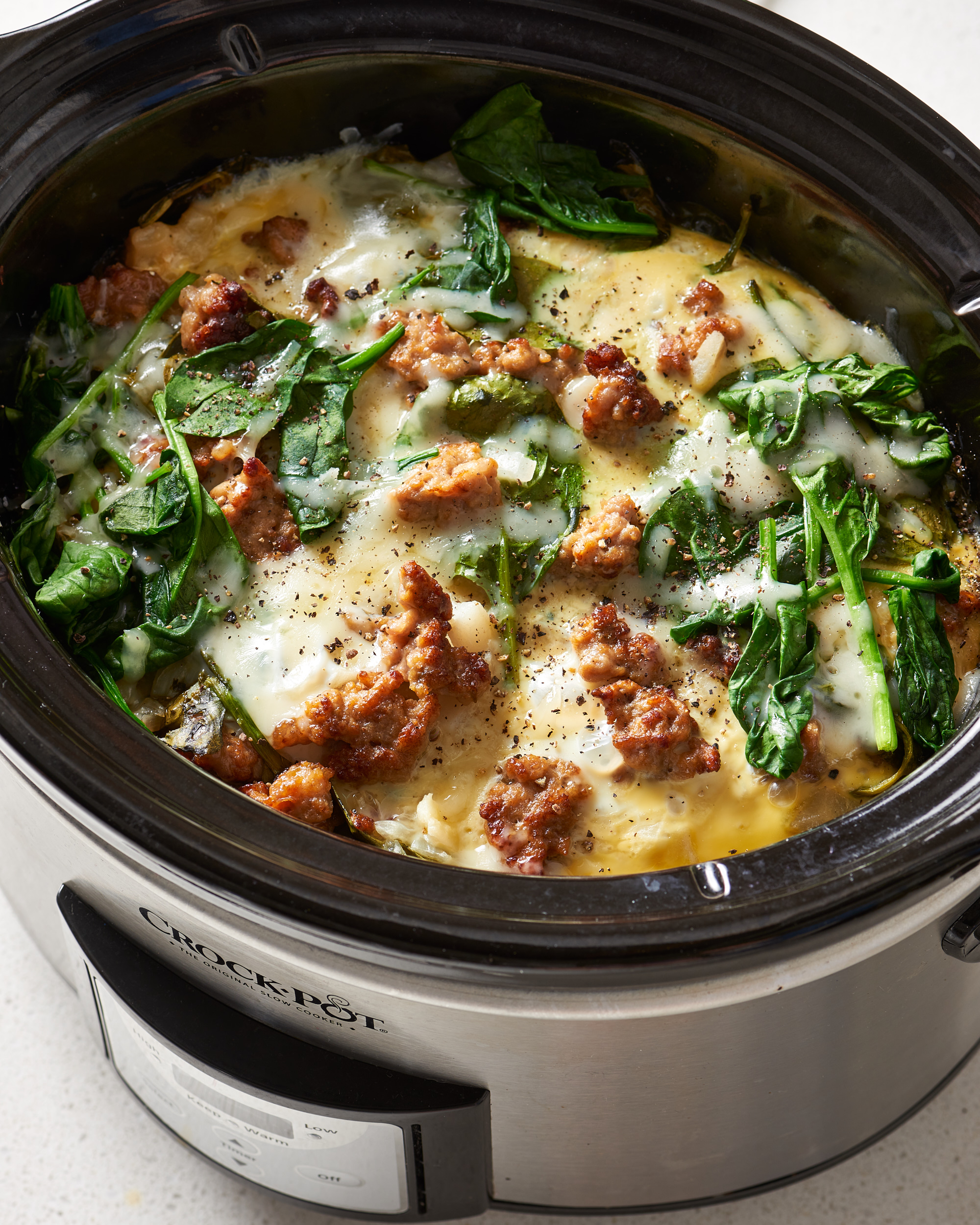 Slow Cooker Sausage and Egg Casserole – Kalyn's Kitchen