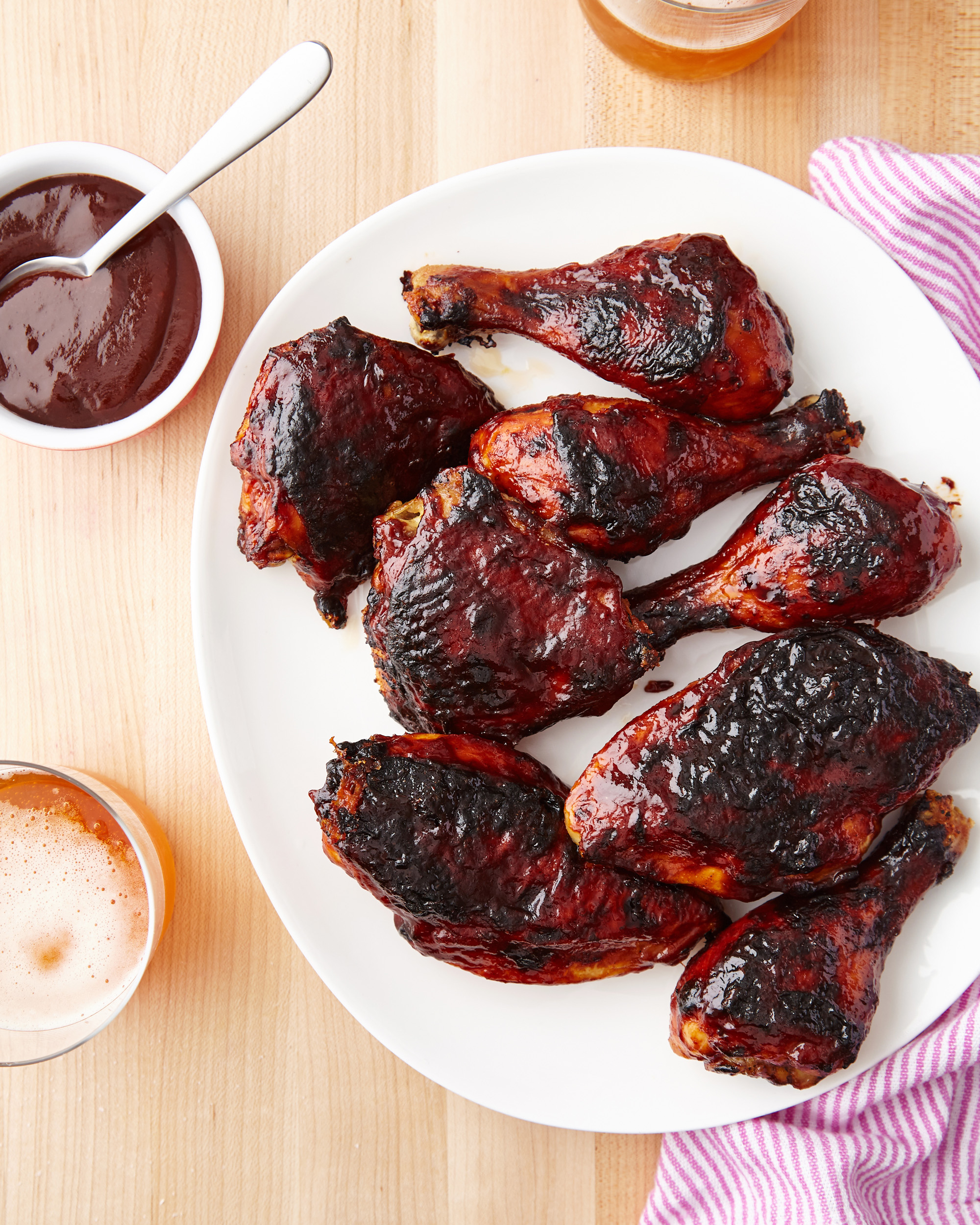 Easy Baked Bbq Chicken Recipe Kitchn