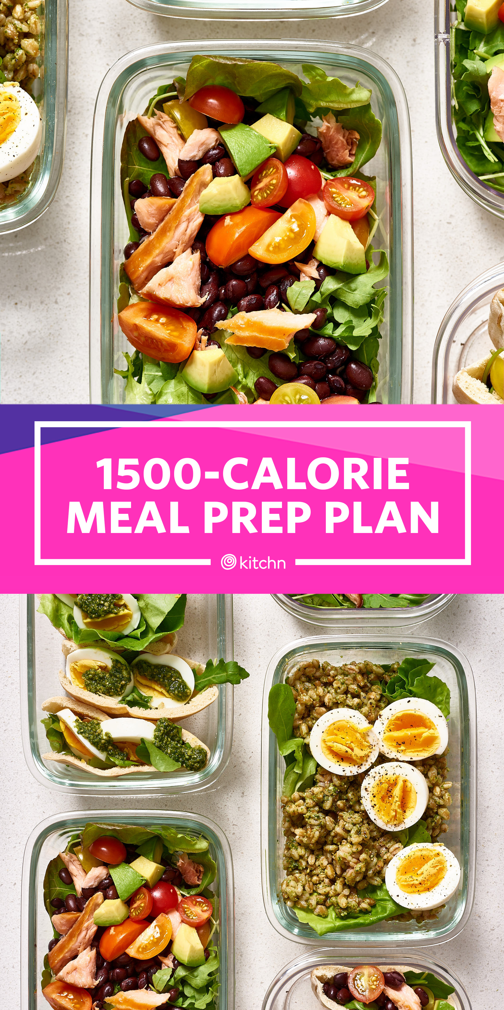 Meal Prep Plan For 1500 Calories Kitchn Meal Prep Plan For 1500 Calories Kitchn