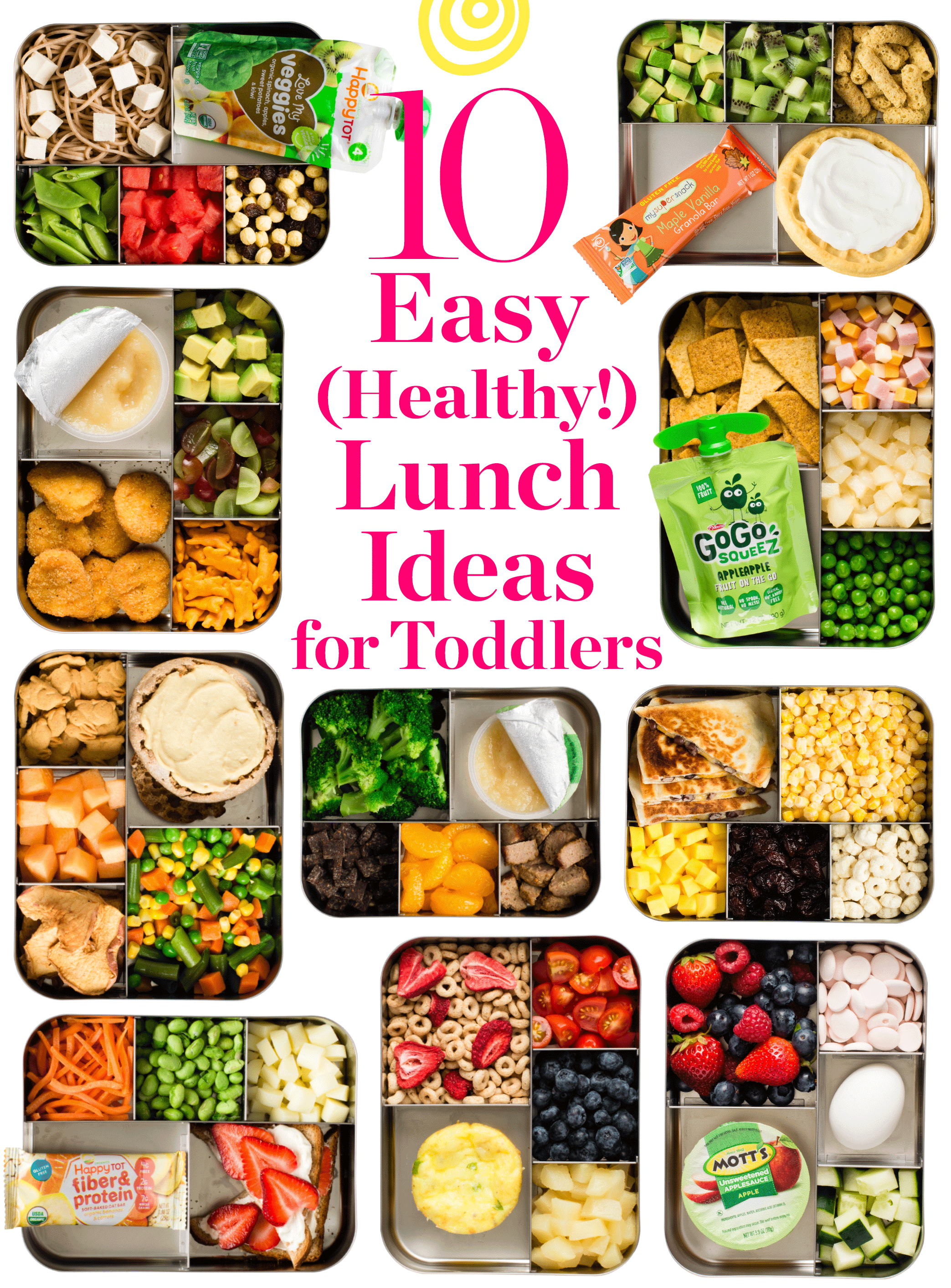 Easy Toddler Lunch Ideas for Daycare