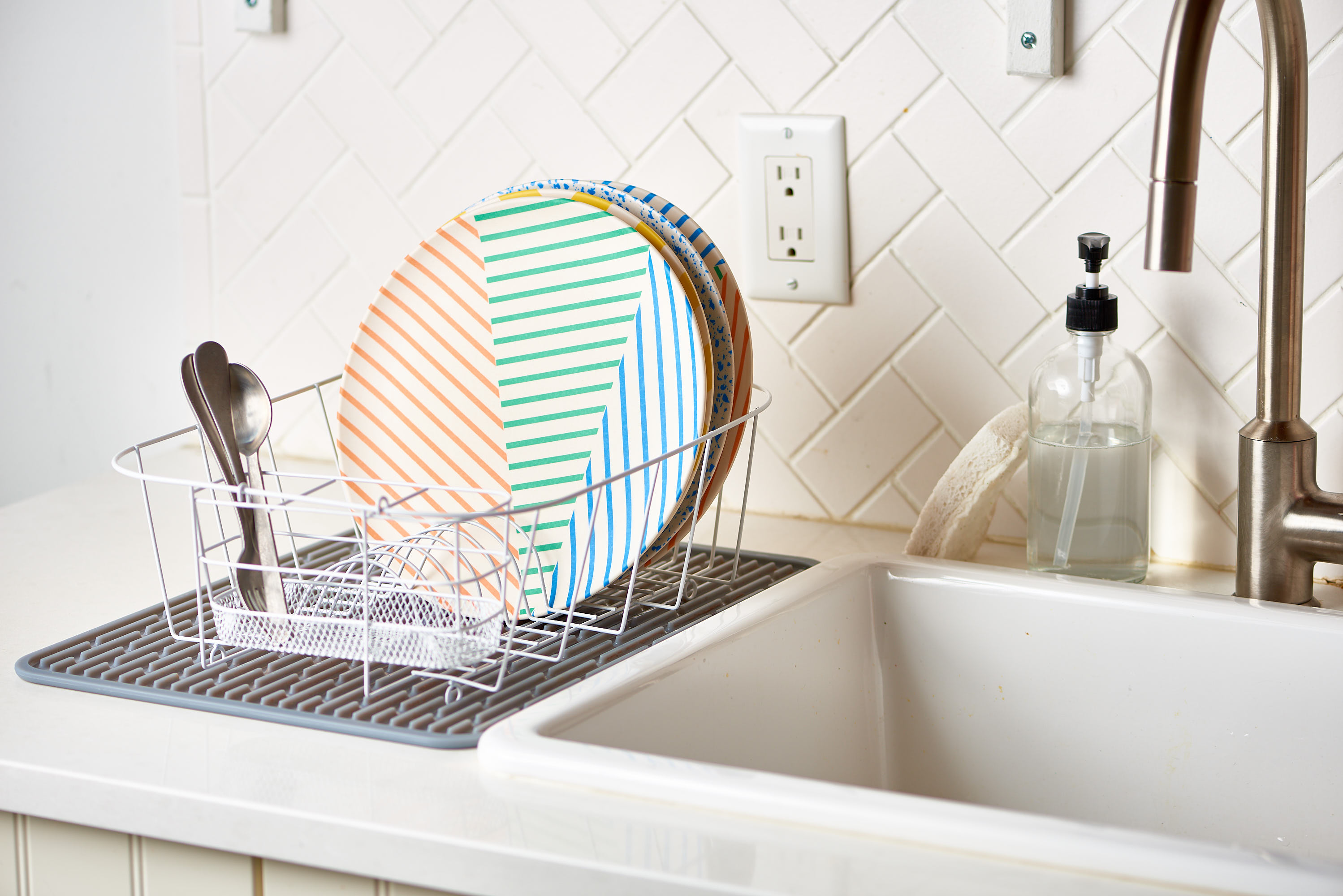 The Drip Dry  Cabinet Dish Rack