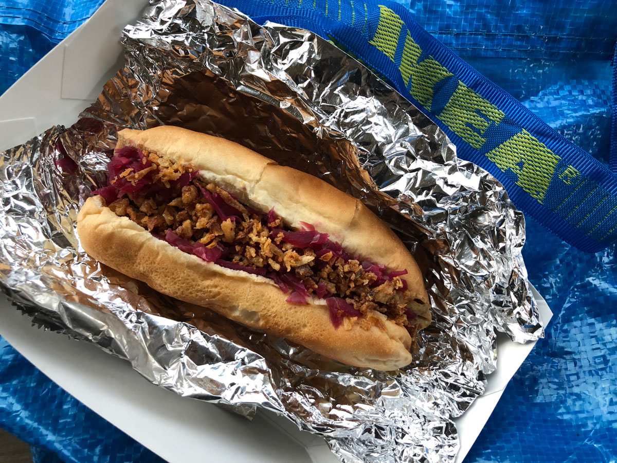 Ikea is introducing a veggie hotdog really soon and we are gagging for it 