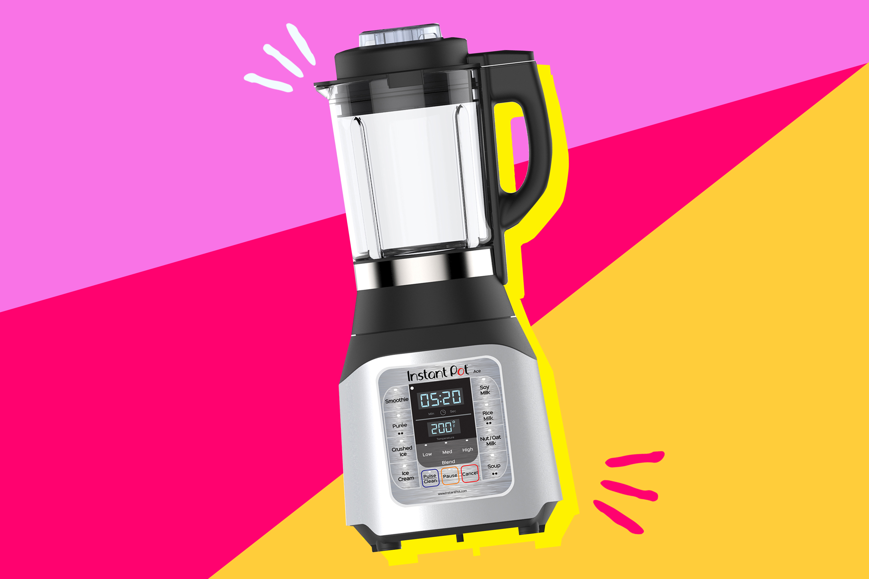 The $99 Instant Pot Ace Blender Blends Frozen Ingredients and Cooks Hot  Foods