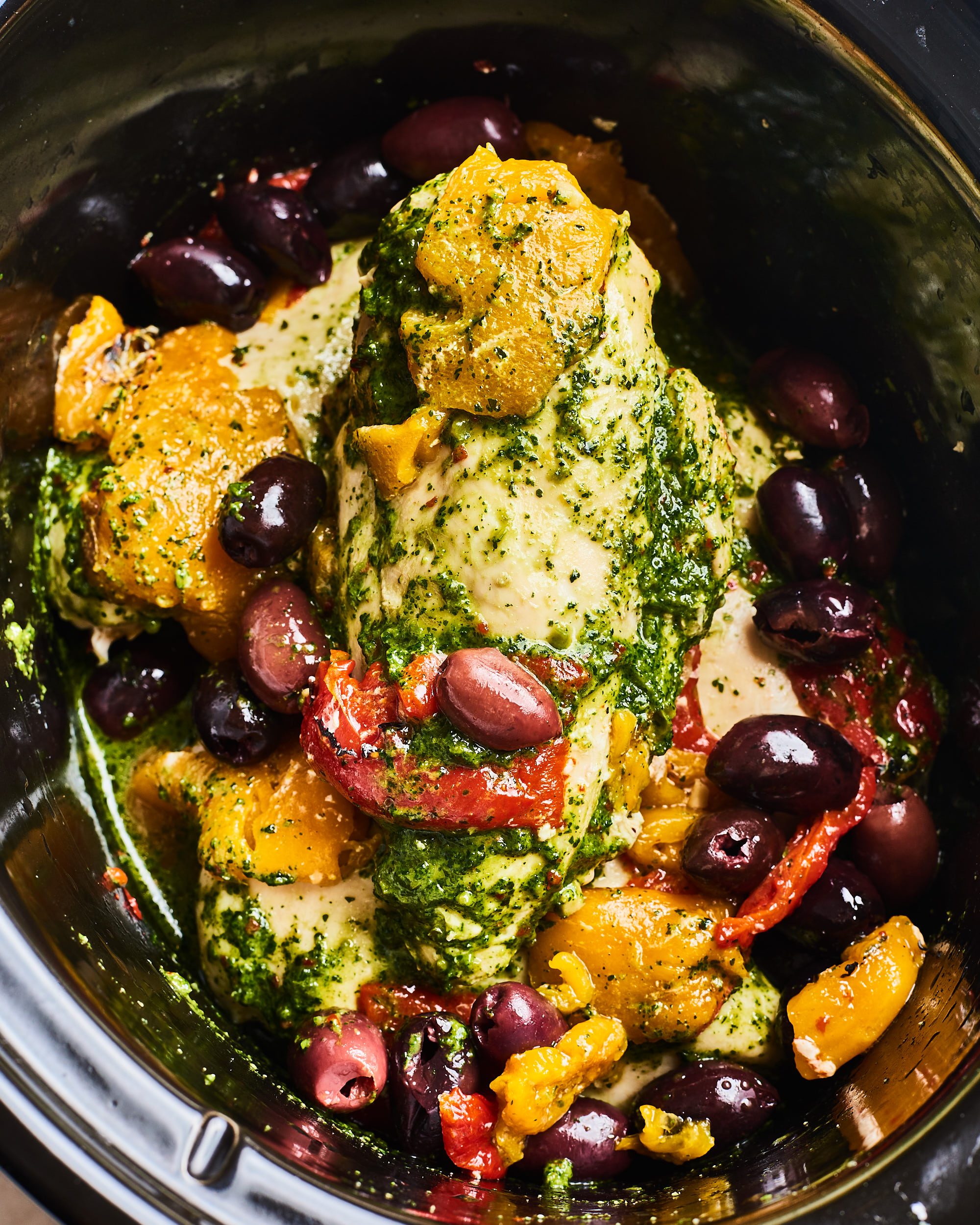 Slow Cooker Garlic Butter Chicken and Veggies - The Magical Slow