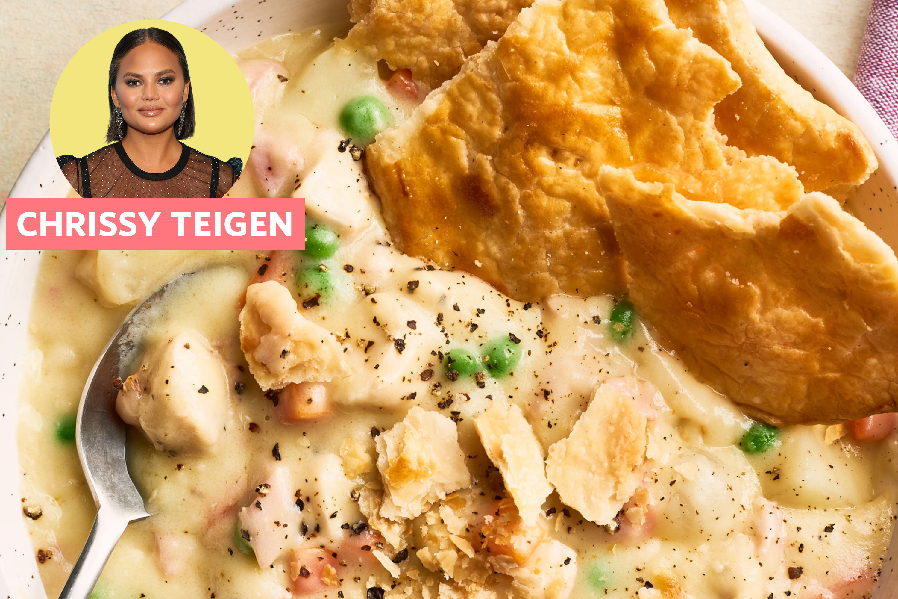 Chicken pot pie soup chrissy teigen