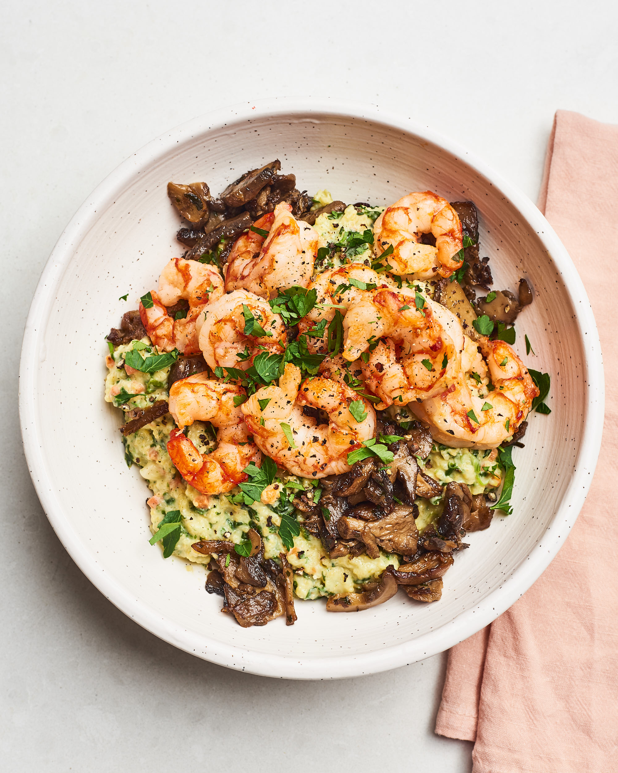 Recipe: Trader Joe’s Creamy Polenta Shrimp Bowl - Kitchensinks-Reviews