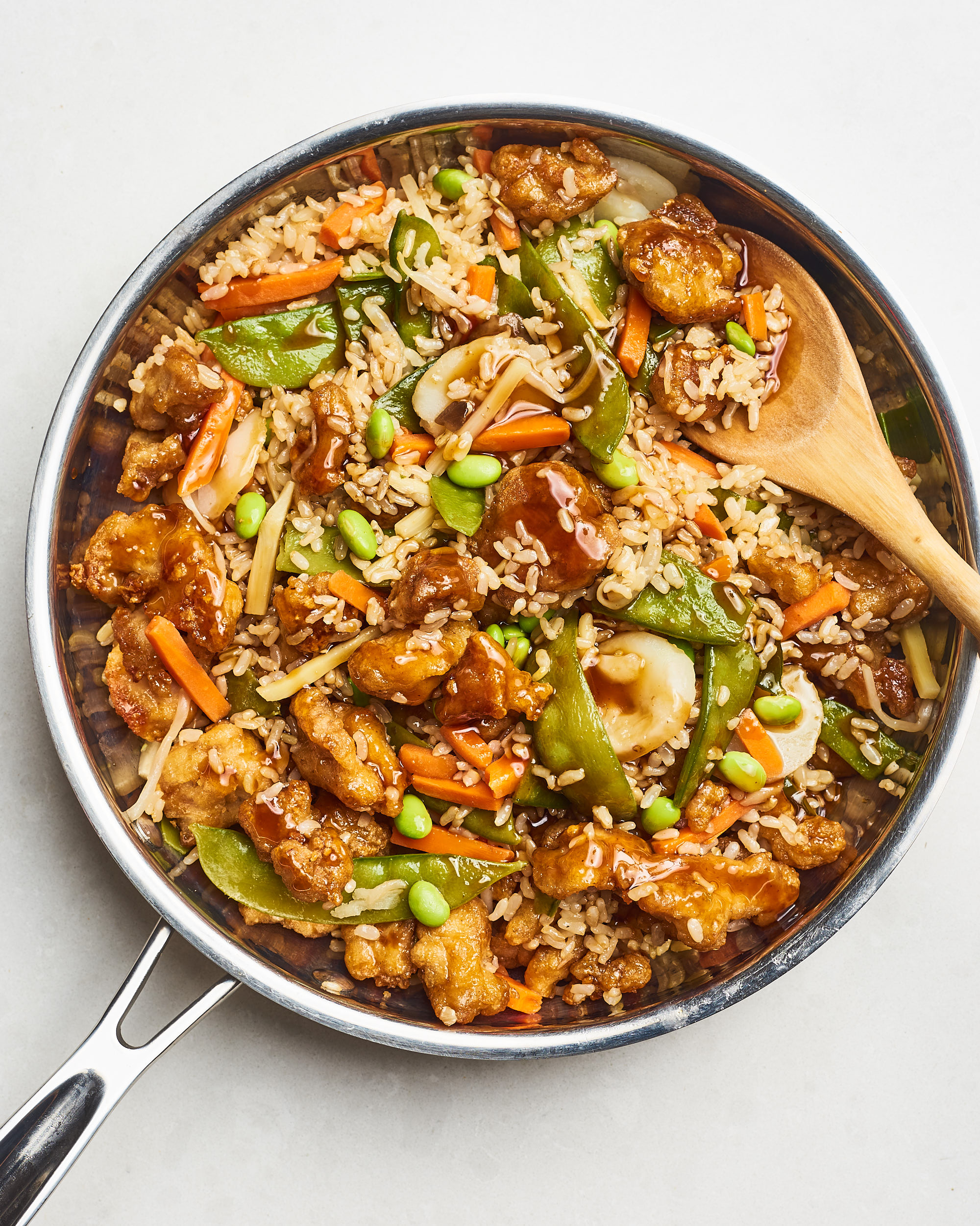 Trader Joe S Orange Chicken Fried Rice Recipe Idea Kitchn