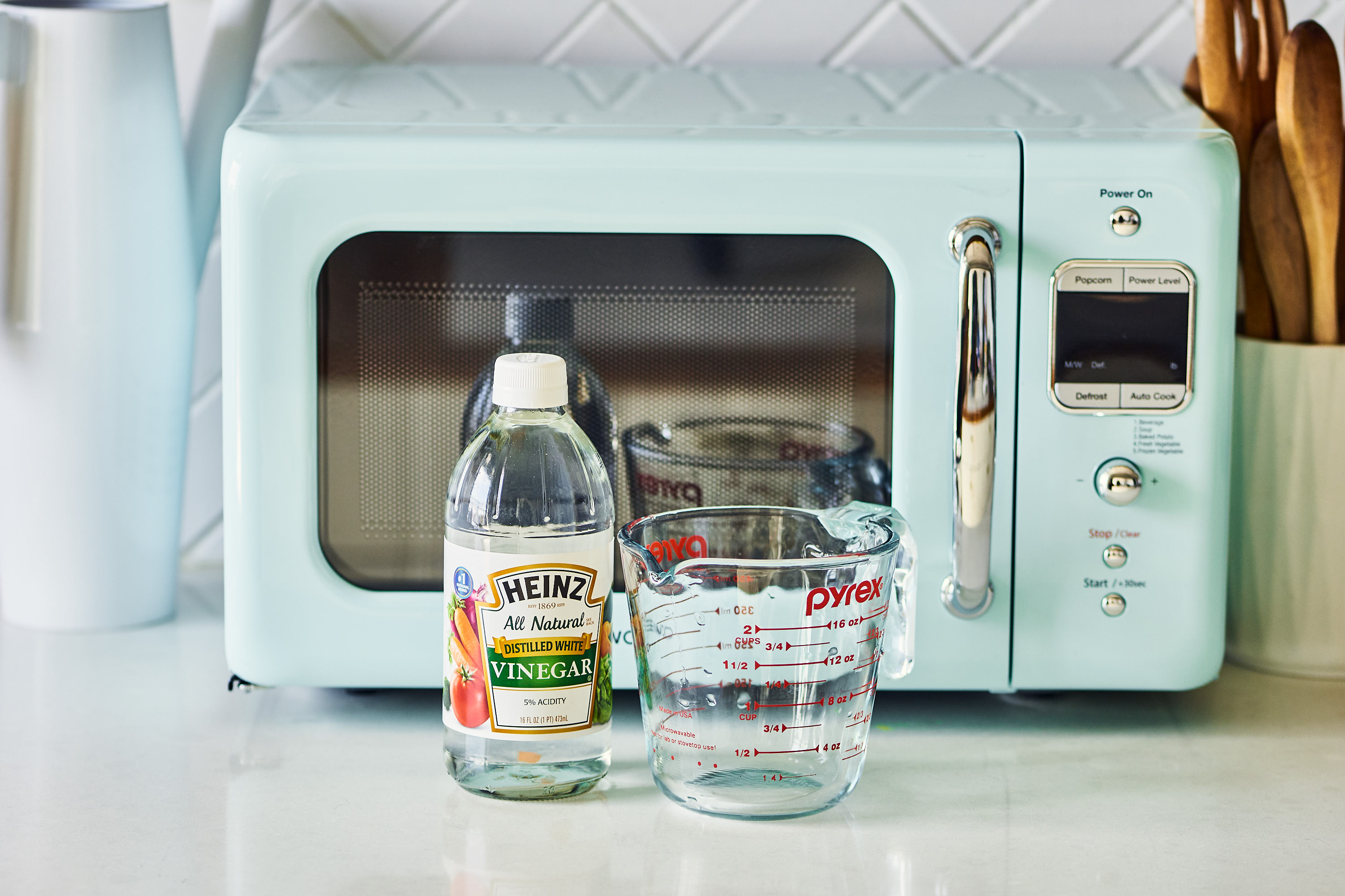 How To Clean A Microwave With Vinegar Kitchn