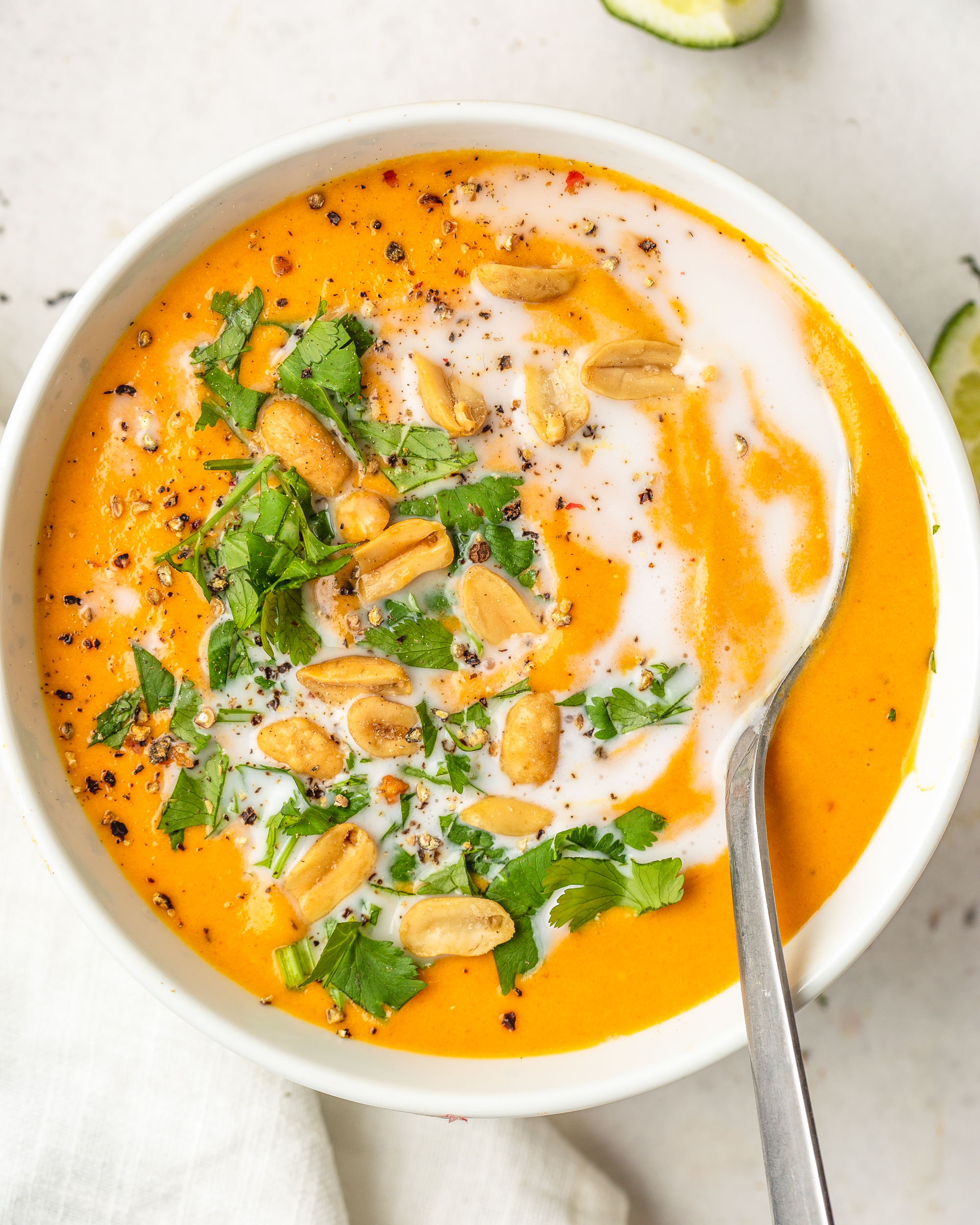 Simple Carrot Soup - A Beautiful Plate