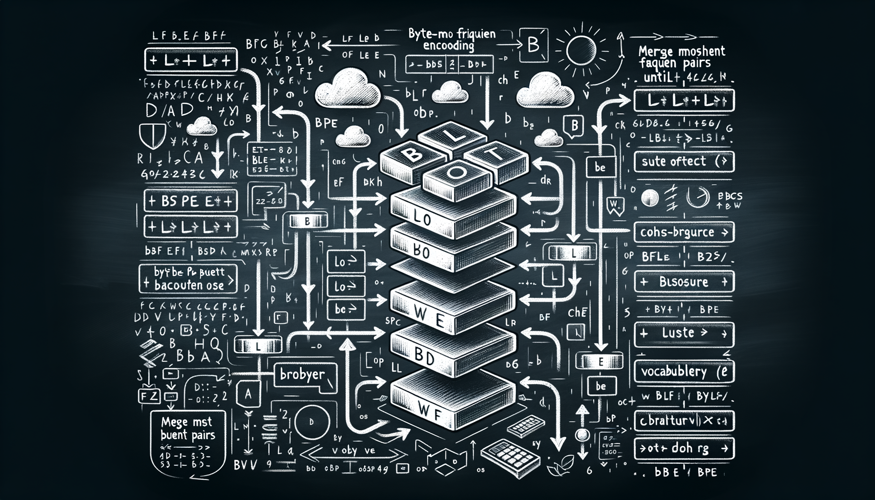 Byte-Pair Encoding (BPE) — how tokenizers learn to split text