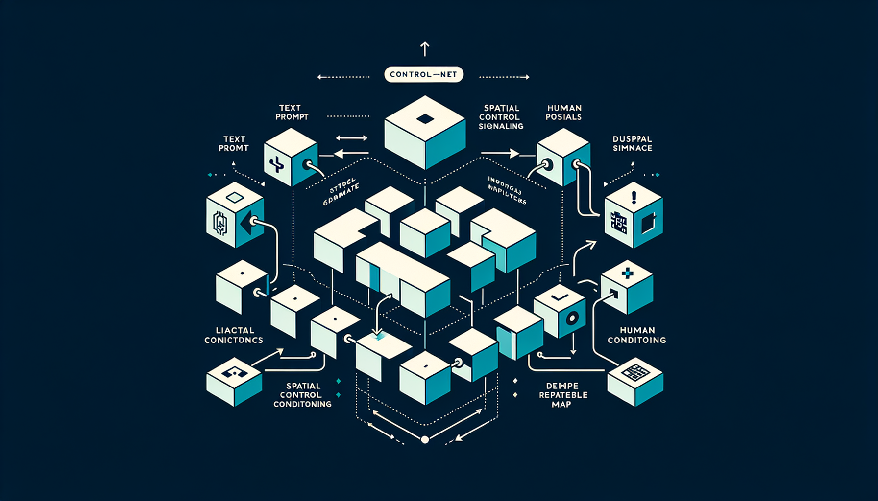 ControlNet — adding spatial conditioning
