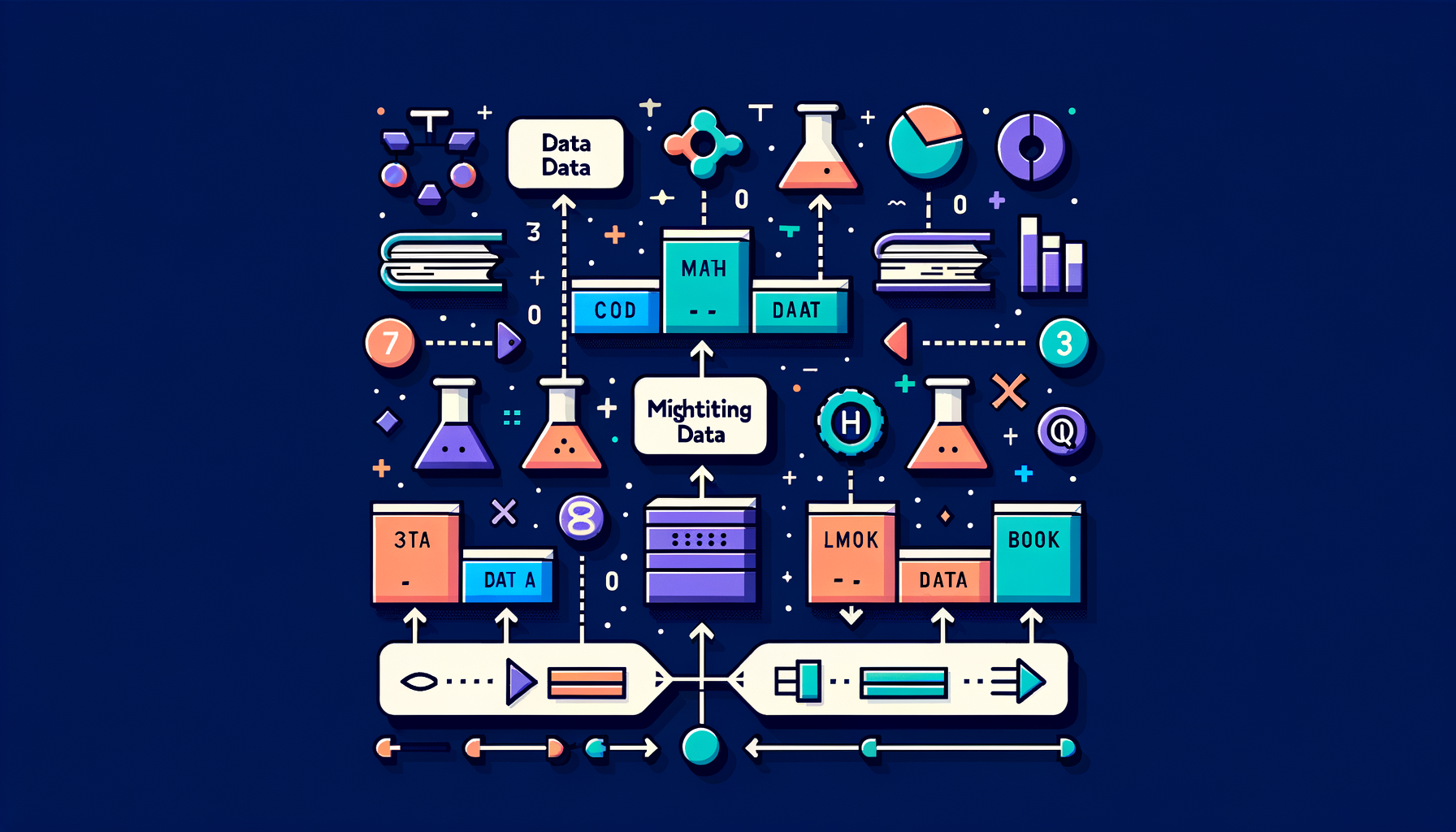 Data mixture & weighting — balancing domains during training