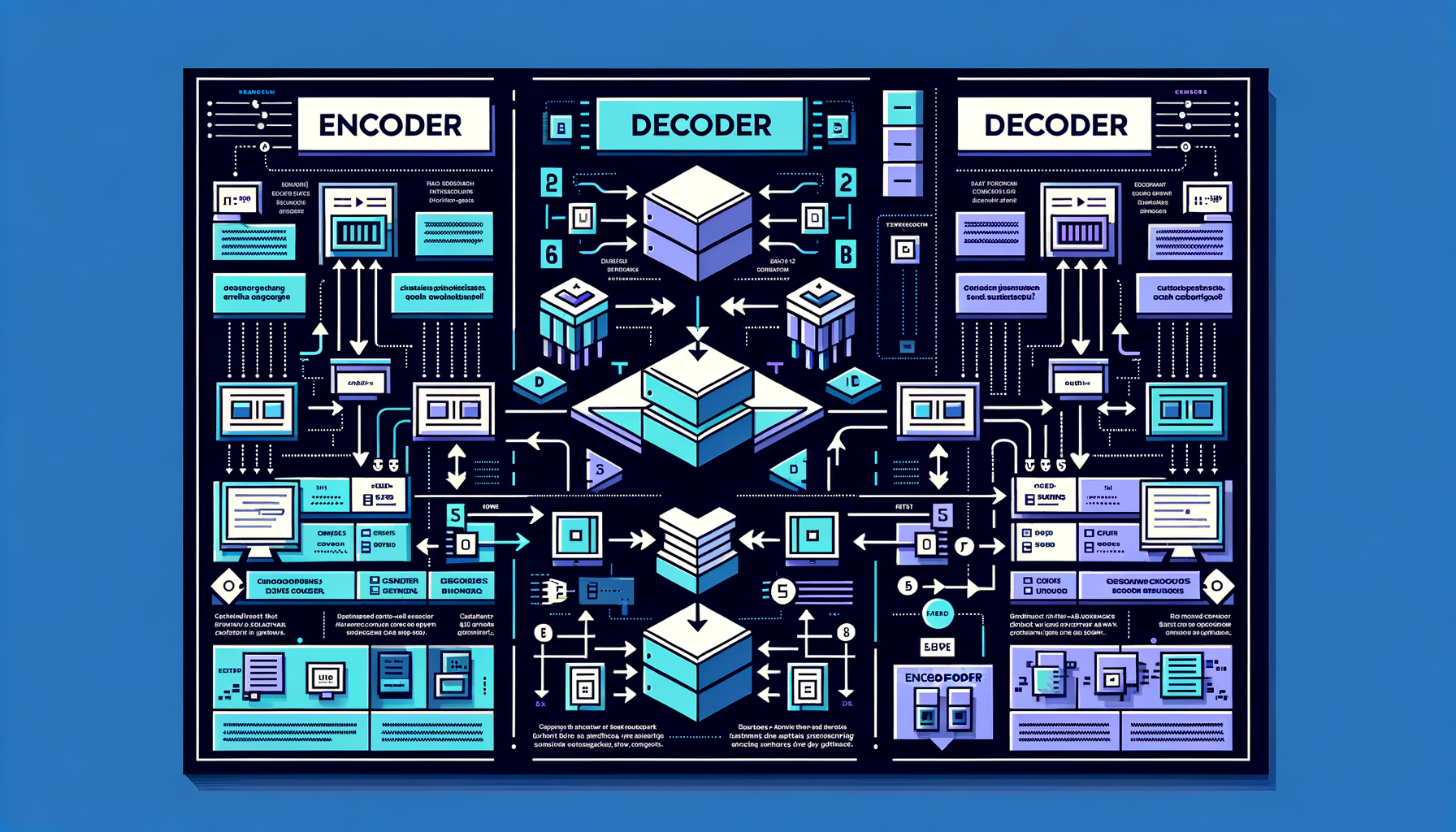 Encoder vs decoder vs encoder-decoder