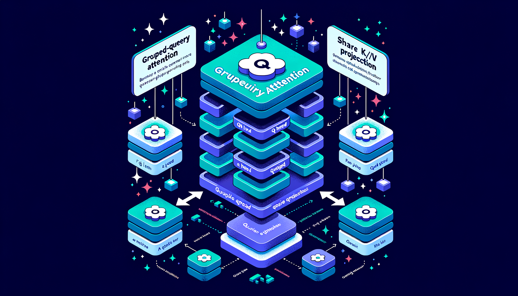 Grouped-Query Attention (GQA) — the practical middle ground