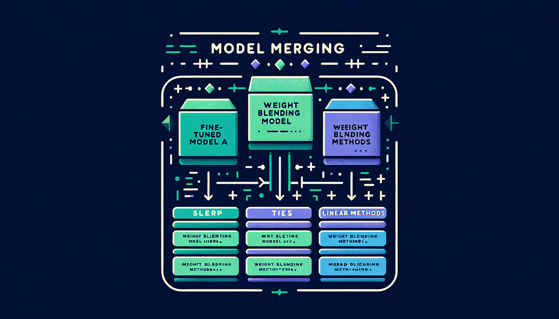 Model merging — combining models without training