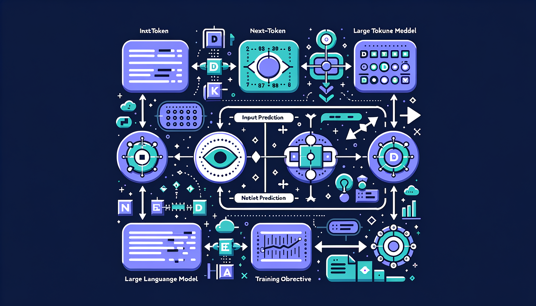 Next-token prediction — the deceptively simple training objective