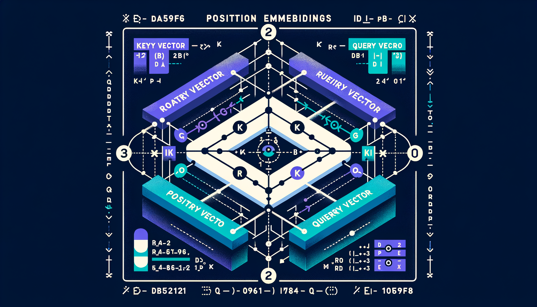 Rotary Position Embeddings (RoPE) — modern position encoding