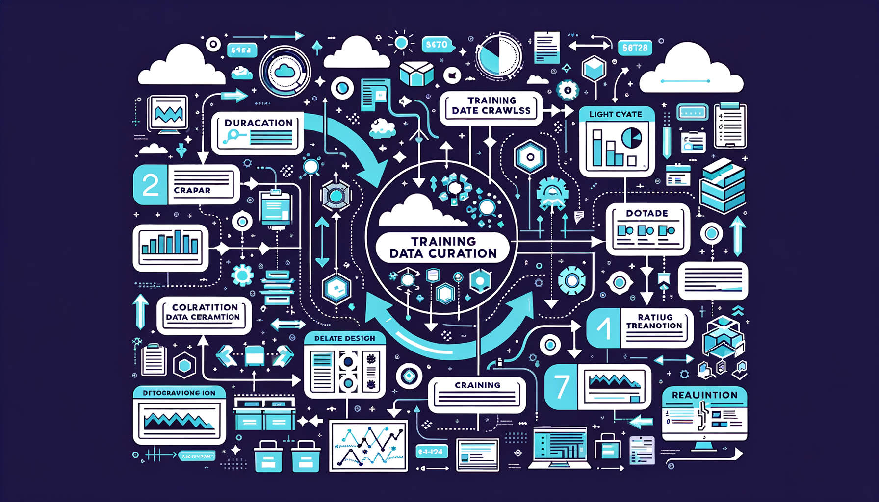 Training data curation — filtering the internet for quality