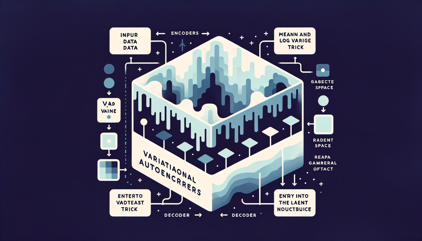 Variational Autoencoders (VAEs) — generating from learned distributions