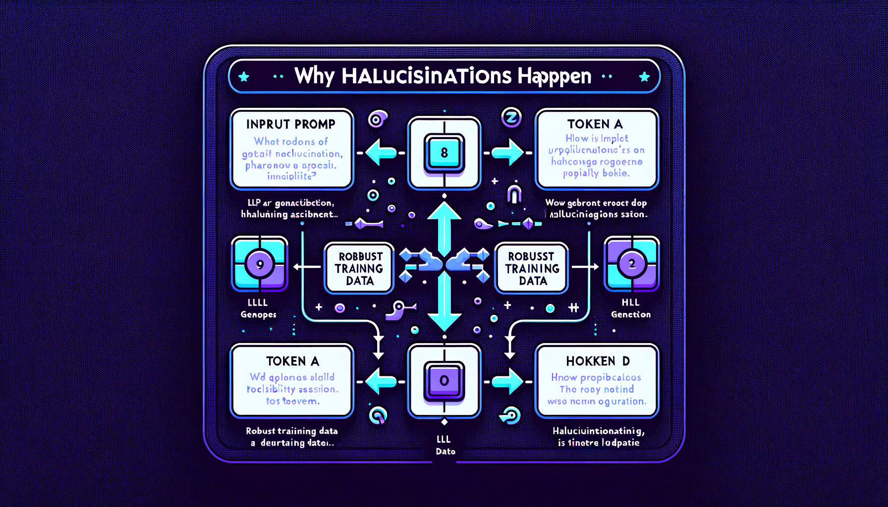 Why hallucinations happen — probability meets knowledge gaps
