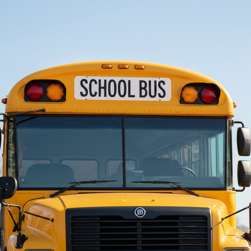 Car Driver Injured in School Bus Collision on U.S. 19 Near Wiggins Rd