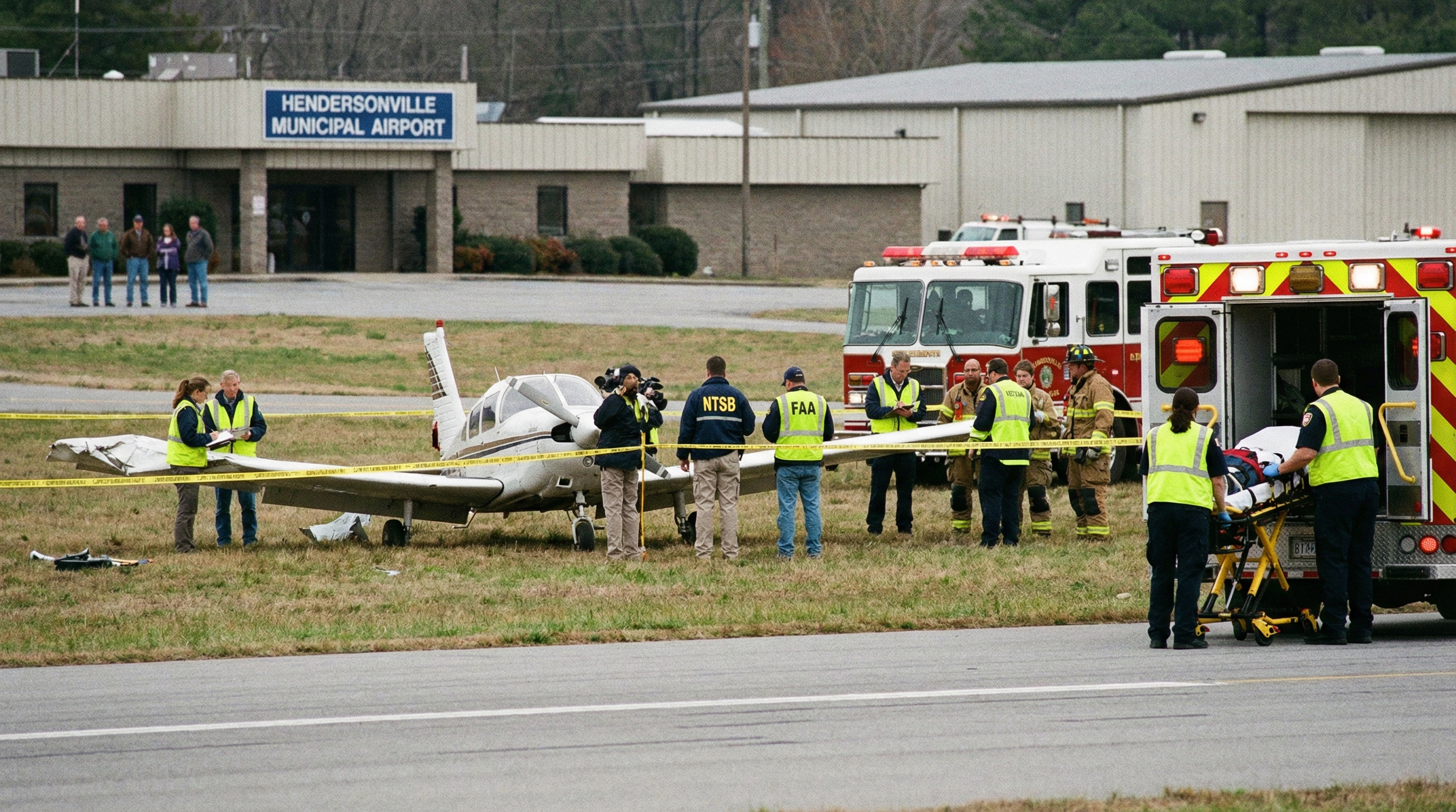 Pilot Hurt in Hendersonville Airport Takeoff Mishap; Investigation Begins