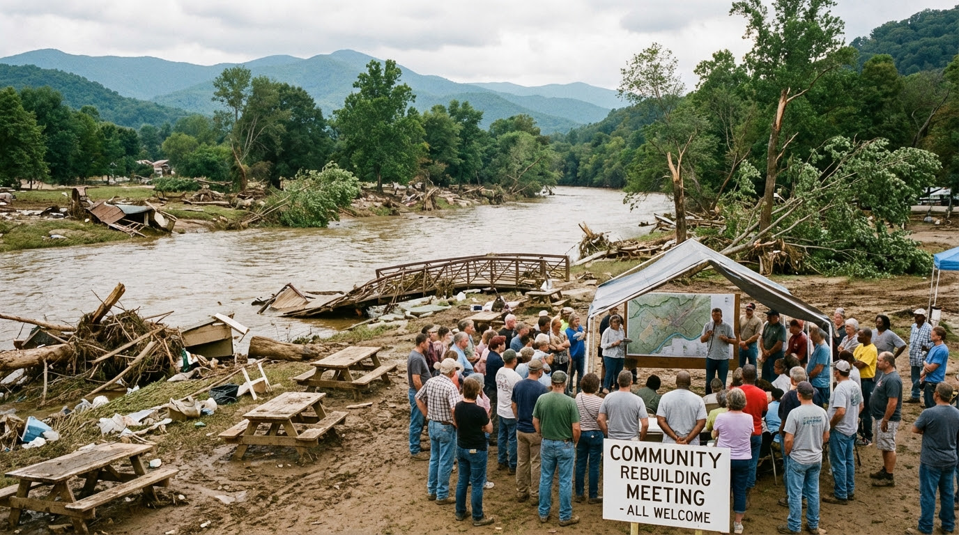 Asheville Asks Residents to Help Rebuild Parks Ravaged by Helene