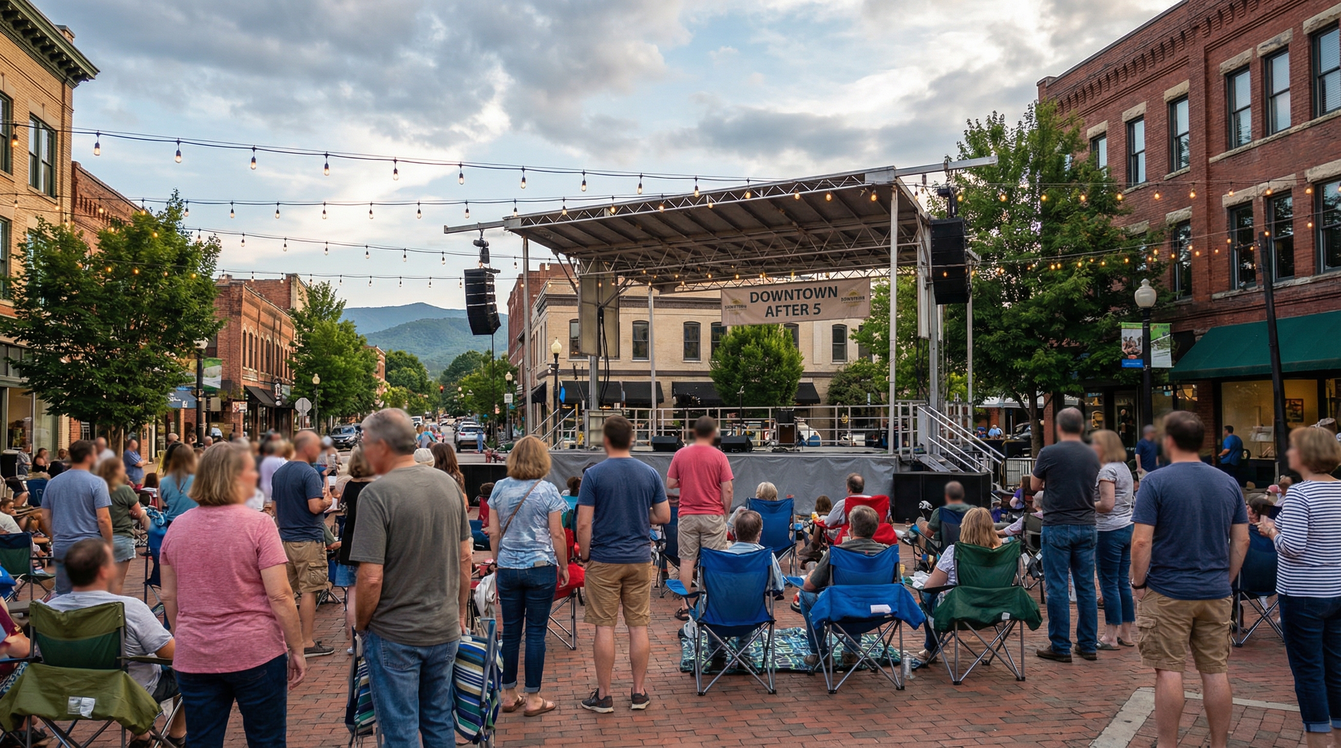 Downtown After 5 Concerts Return to Asheville