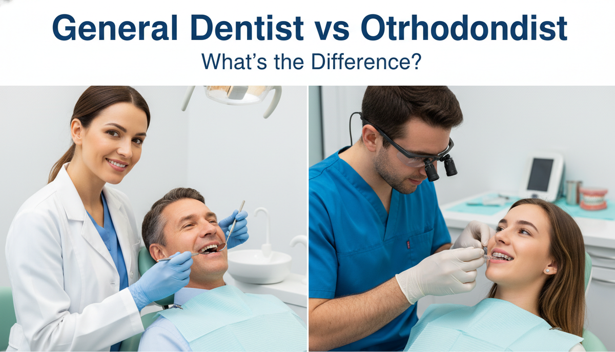 Dentist vs. Orthodontist: Which Specialist Do You Actually Need?