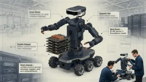 Skild AI's $1.4B Skild Brain: Omni-Bodied VLA Foundation Model