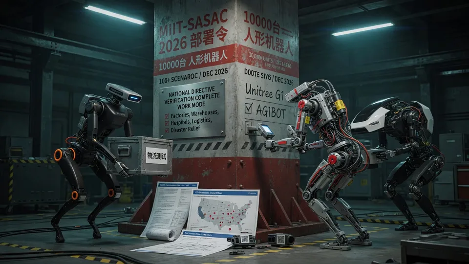 China Humanoid Robot Deployment 2026: 10000 Units National Plan