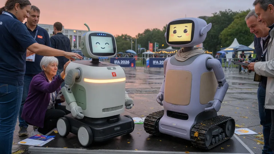 Tuya Doova and OlloBot OlloNi SS1 Debut Elder Care Robots at IFA 2026