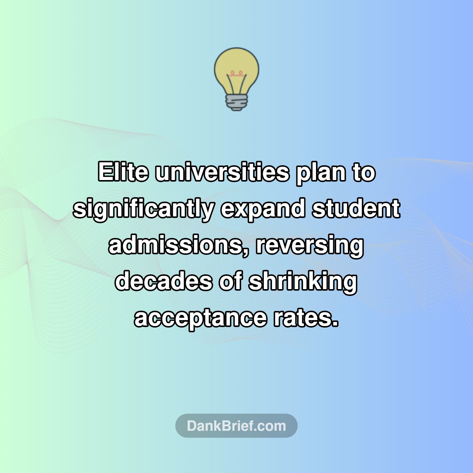 Elite Universities Set to Expand!