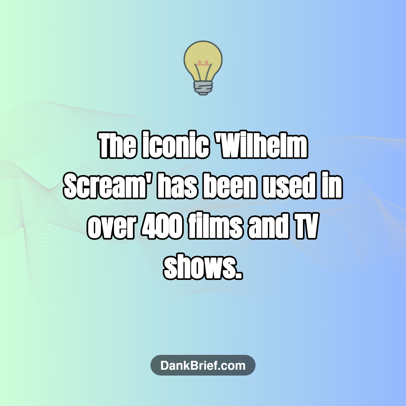 Did You Know the Wilhelm Scream is EVERYWHERE?