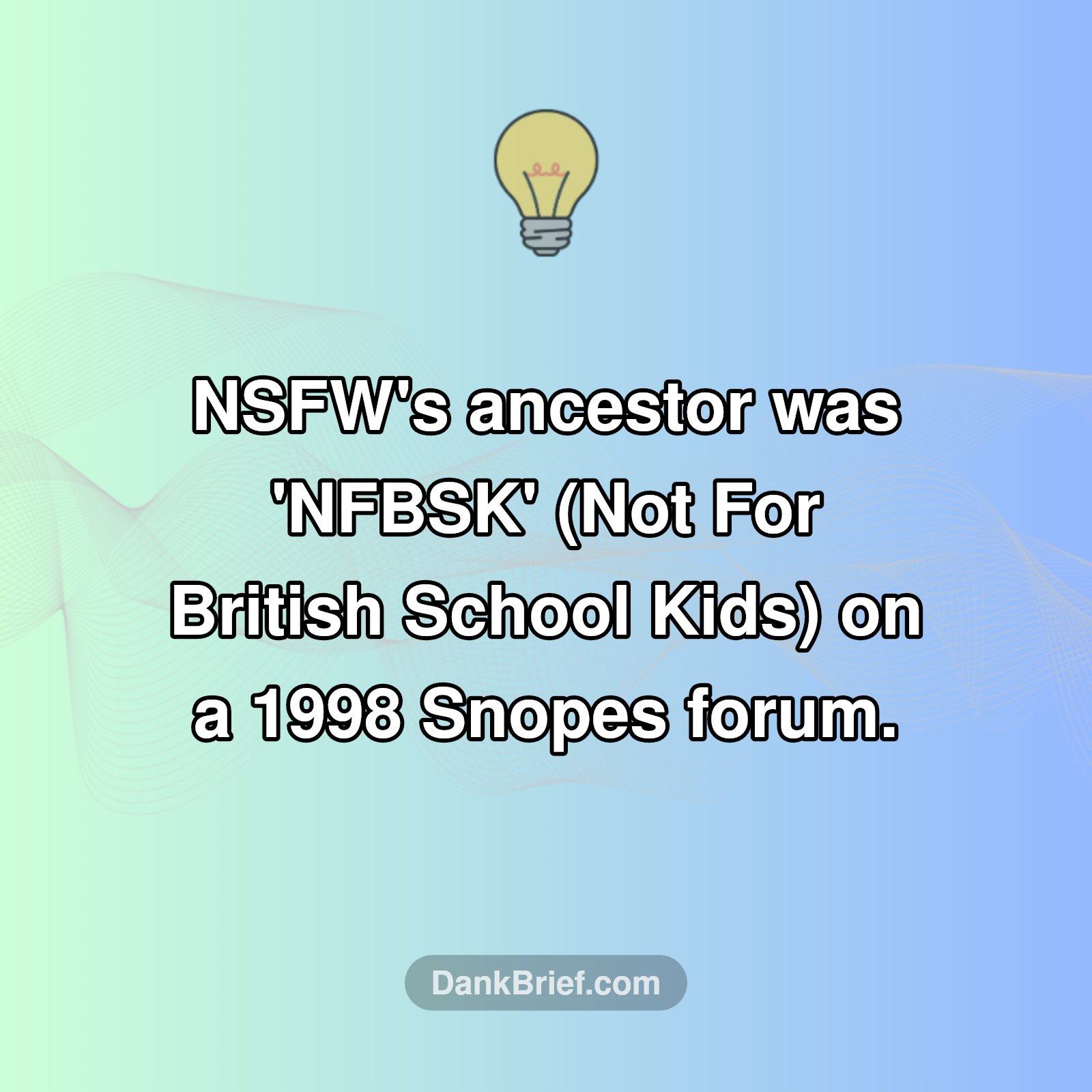 Before NSFW: The British School Kids Era