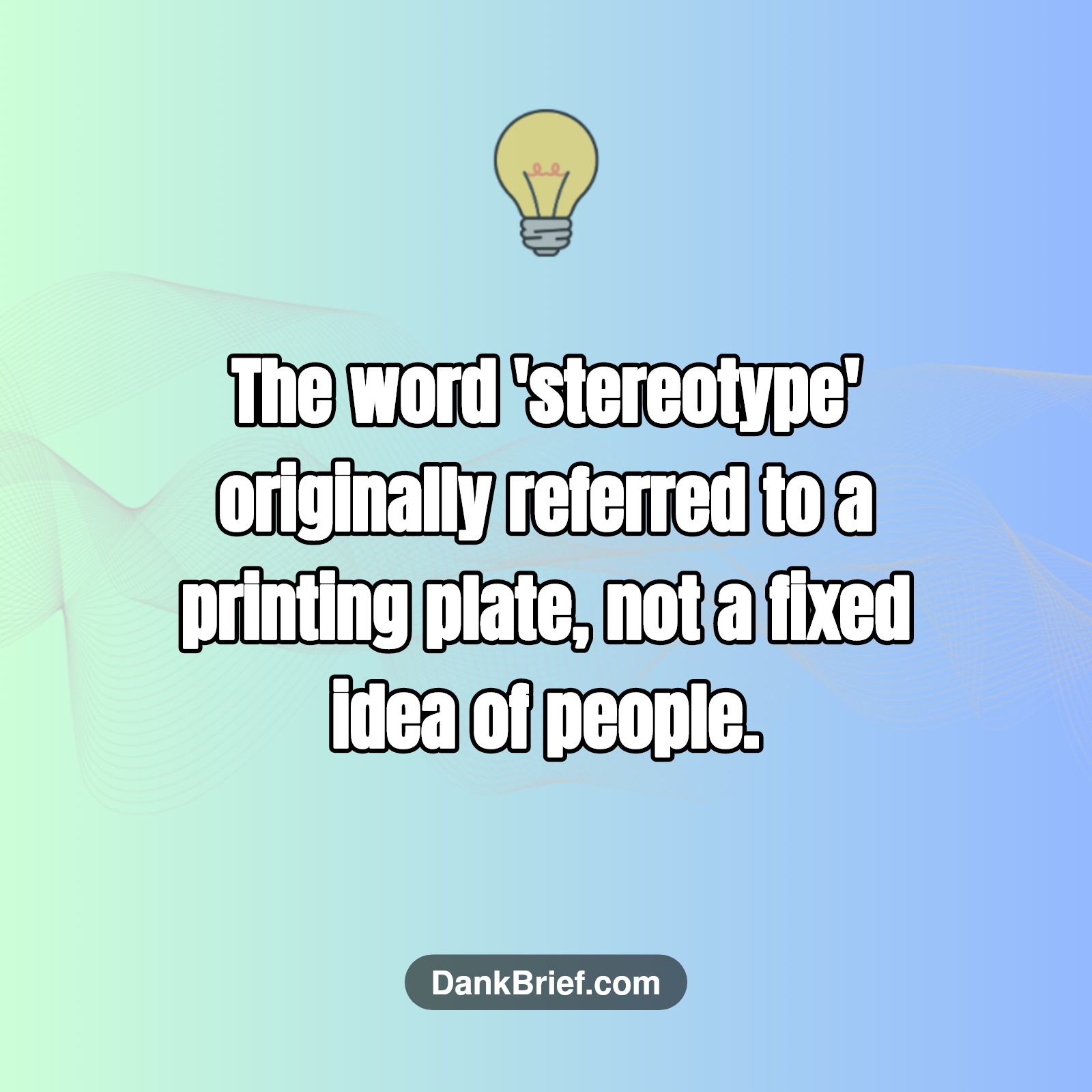 Did You Know…