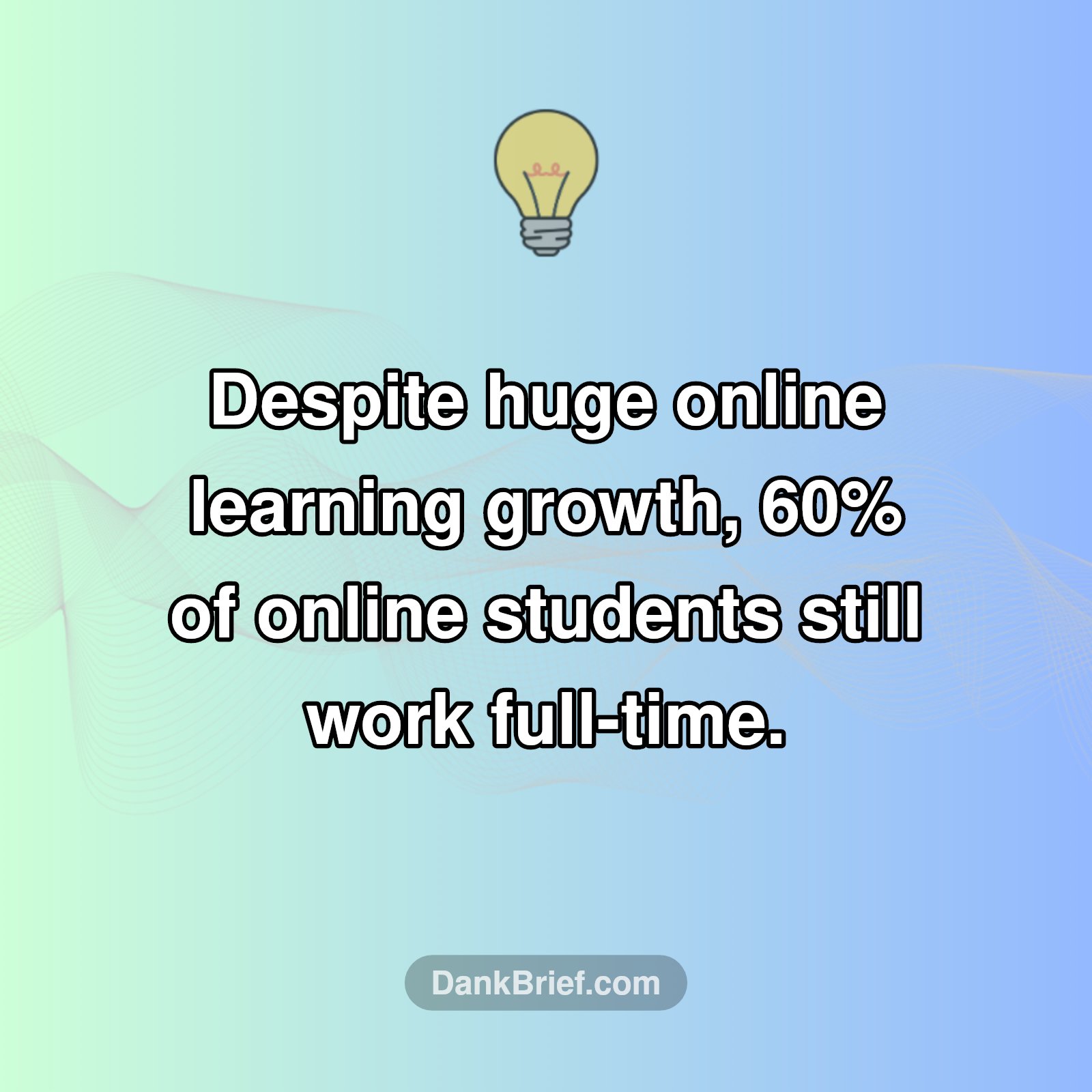 The Surprising Stability of Online Students