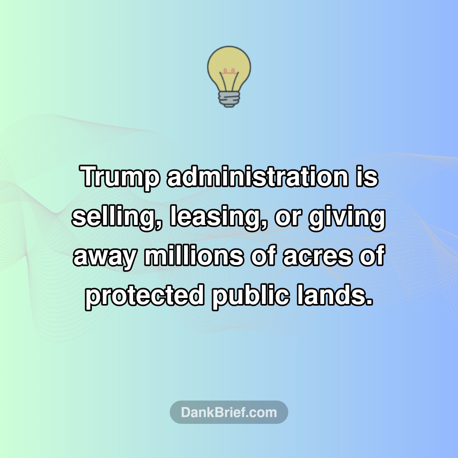 Public Lands Alert!