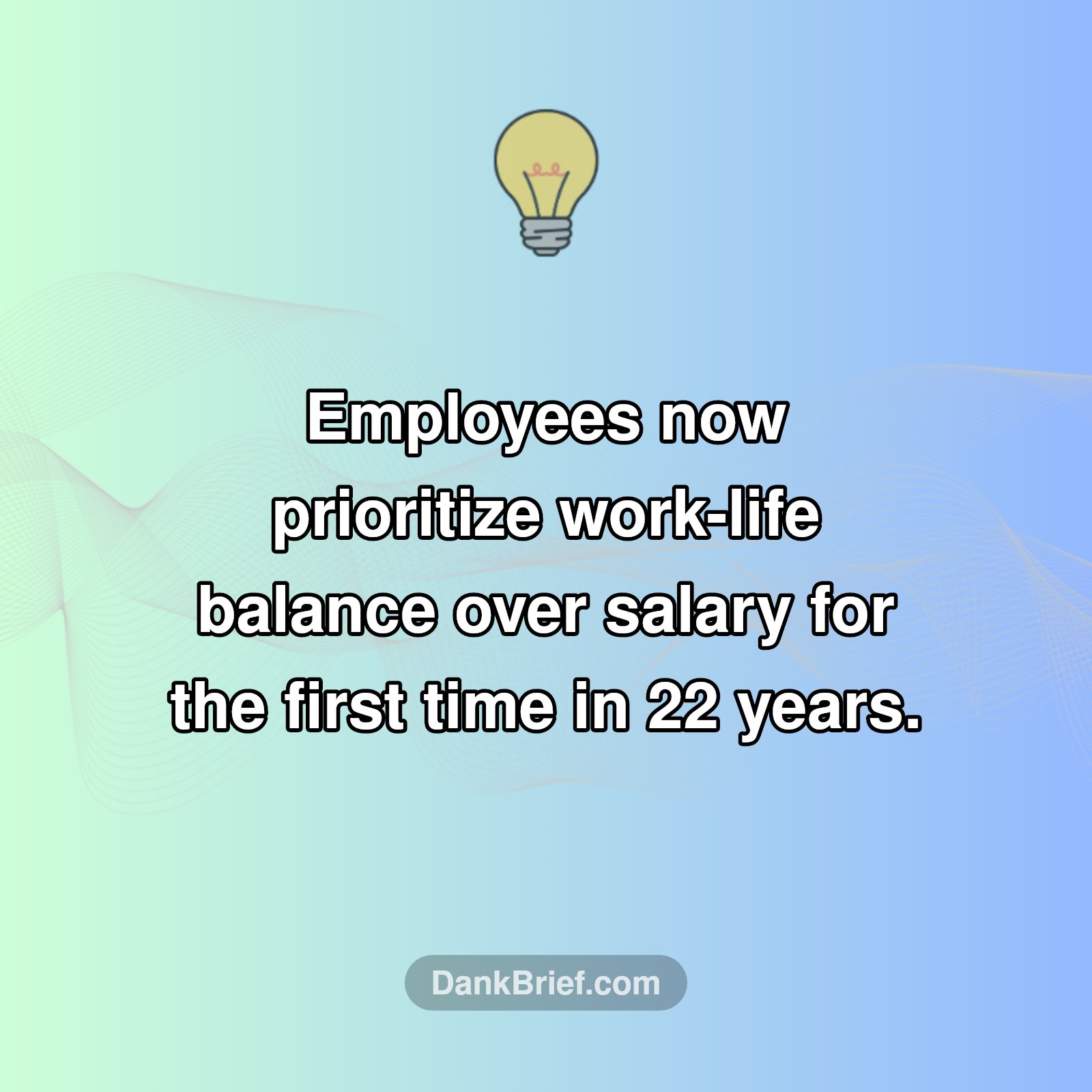 The Big Shift: Work-Life Balance Trumps Pay!