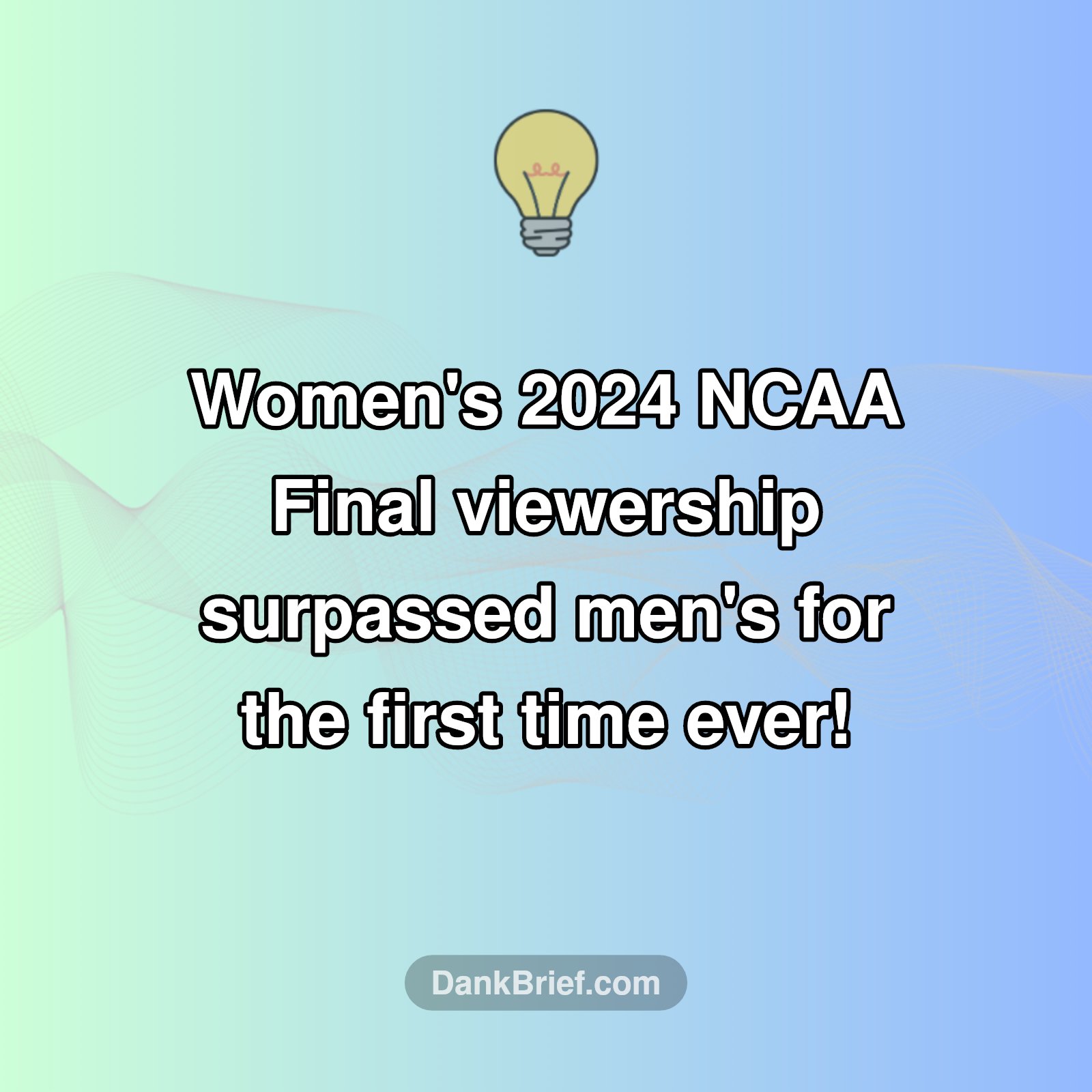 DYK: Women's Sports Made History!